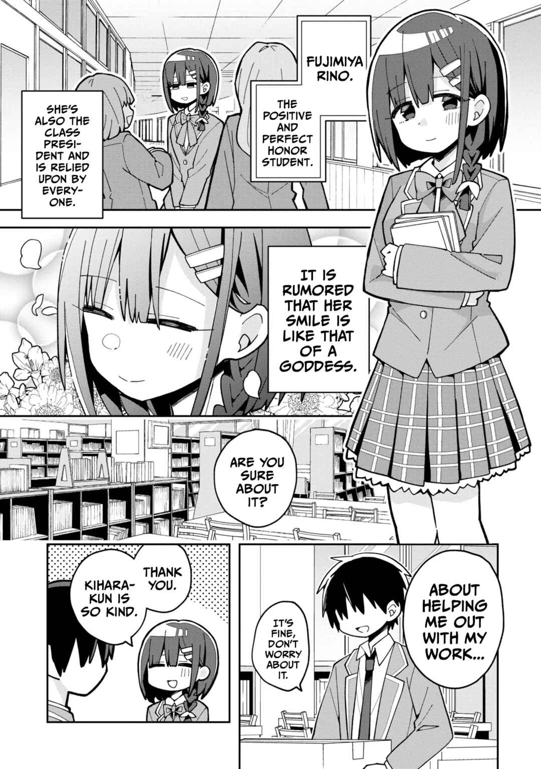 Misaki-kun wa Kouryaku Chara Janai Chapter 5: The Yandere Heroine Will Not Forgive - Page 1