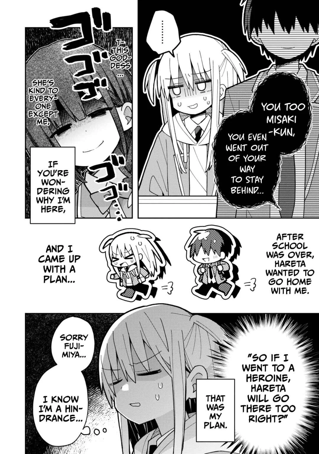 Misaki-kun wa Kouryaku Chara Janai Chapter 5: The Yandere Heroine Will Not Forgive - Page 2