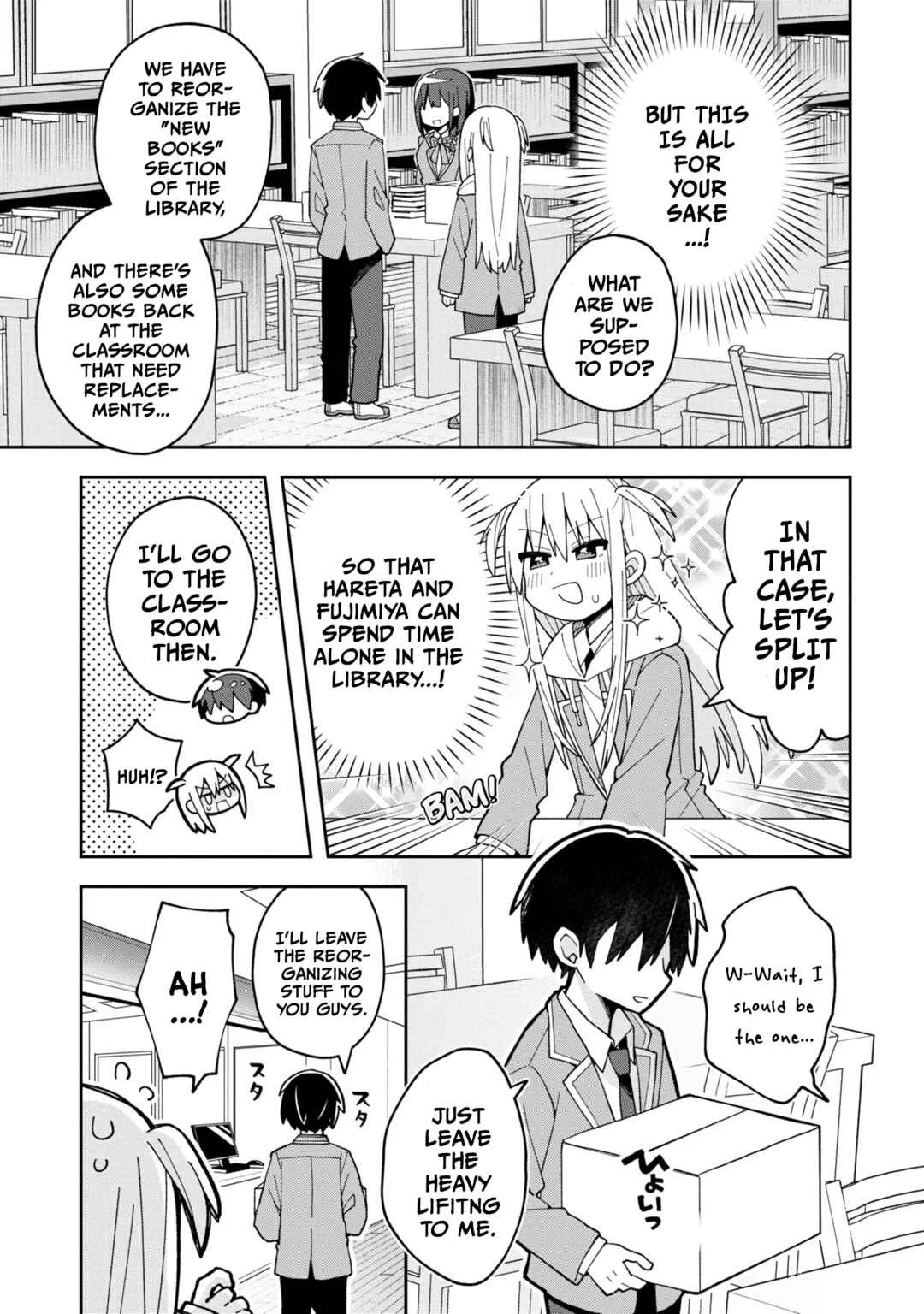 Misaki-kun wa Kouryaku Chara Janai Chapter 5: The Yandere Heroine Will Not Forgive - Page 3