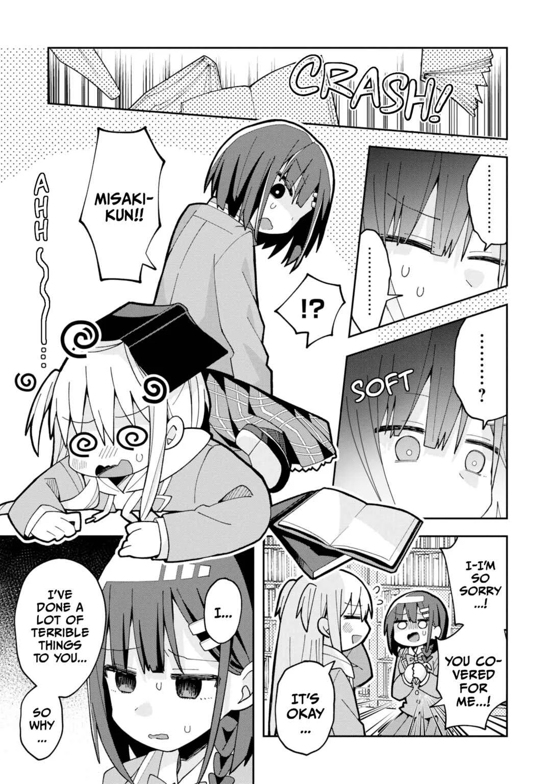Misaki-kun wa Kouryaku Chara Janai Chapter 5: The Yandere Heroine Will Not Forgive - Page 11