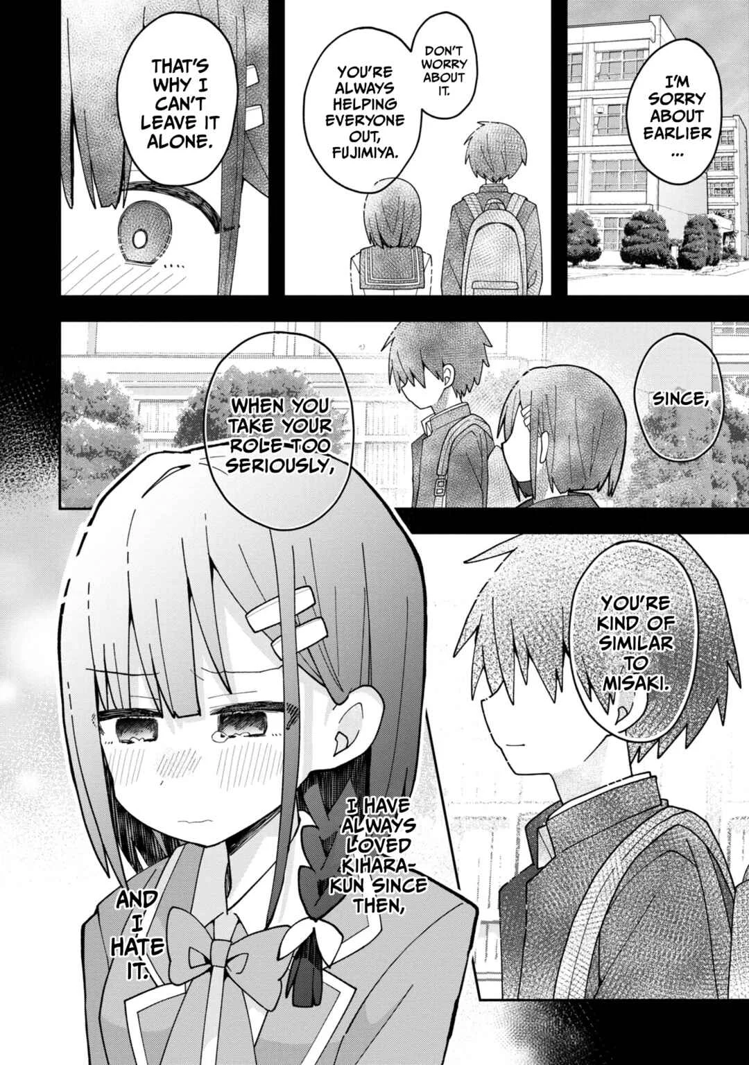 Misaki-kun wa Kouryaku Chara Janai Chapter 5: The Yandere Heroine Will Not Forgive - Page 14
