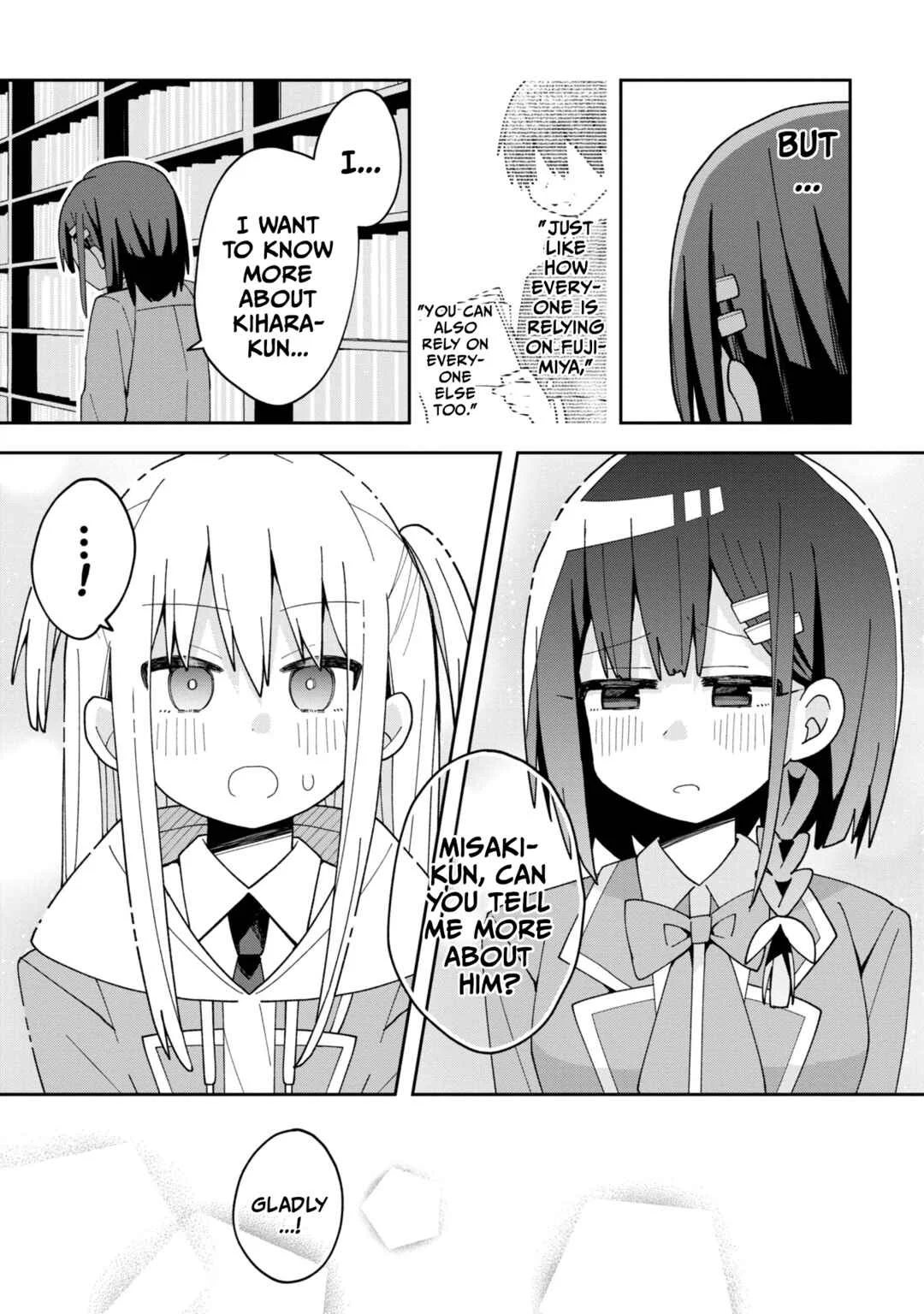Misaki-kun wa Kouryaku Chara Janai Chapter 5: The Yandere Heroine Will Not Forgive - Page 15