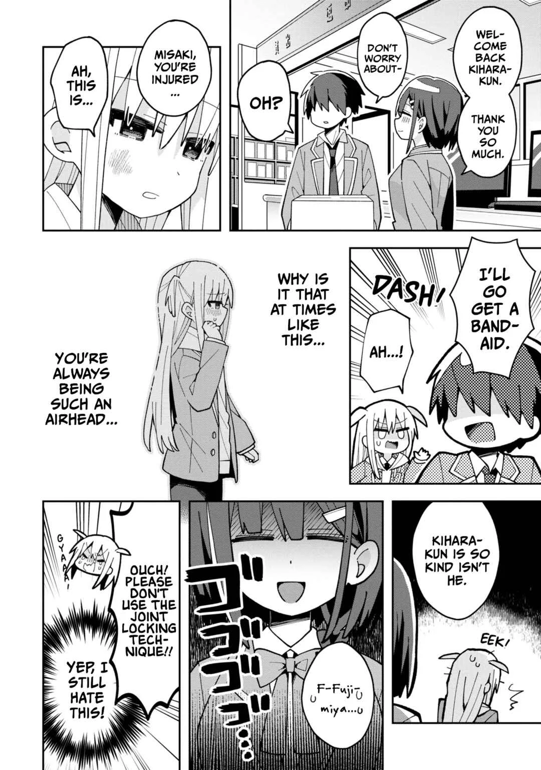 Misaki-kun wa Kouryaku Chara Janai Chapter 5: The Yandere Heroine Will Not Forgive - Page 16