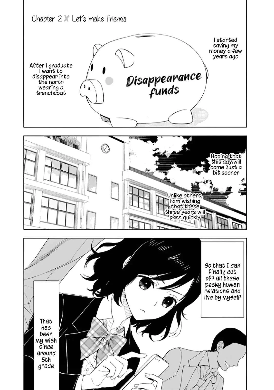 Misanthrope na Kanojo Chapter 2: Let's make friends - Page 2