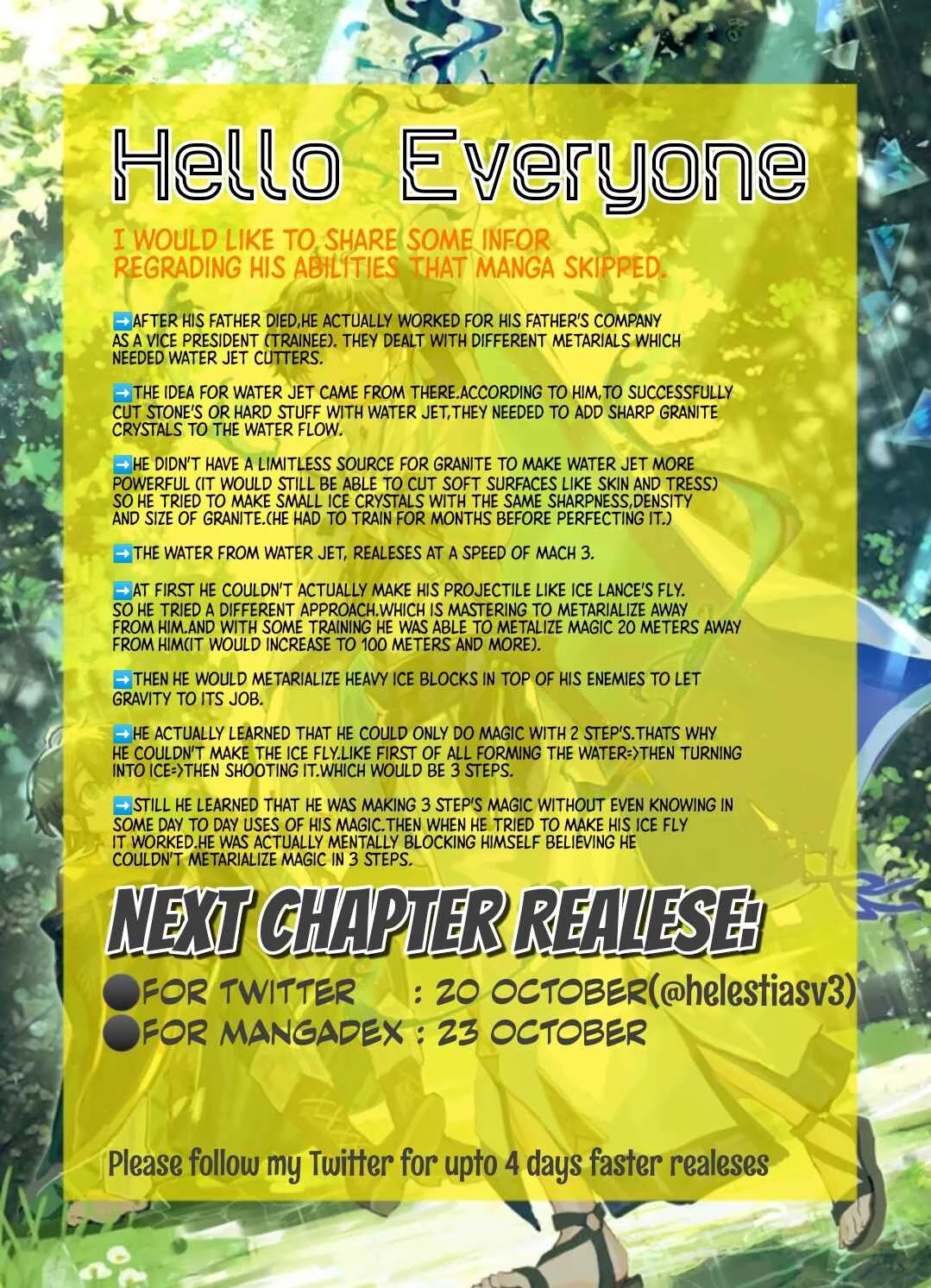 Mizu Zokusei no Mahoutsukai Chapter 3 - Page 26