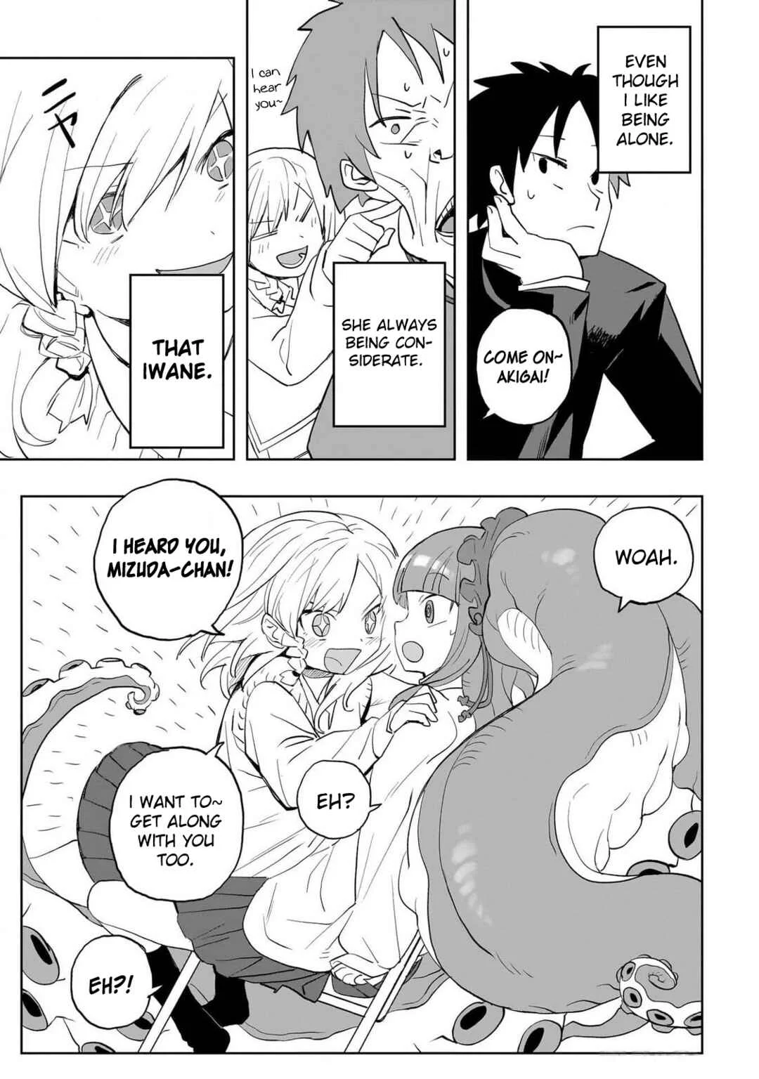 Mizudako-chan kara wa Nigerarenai! Chapter 0: Mizudako-chan Attacks! - Page 24