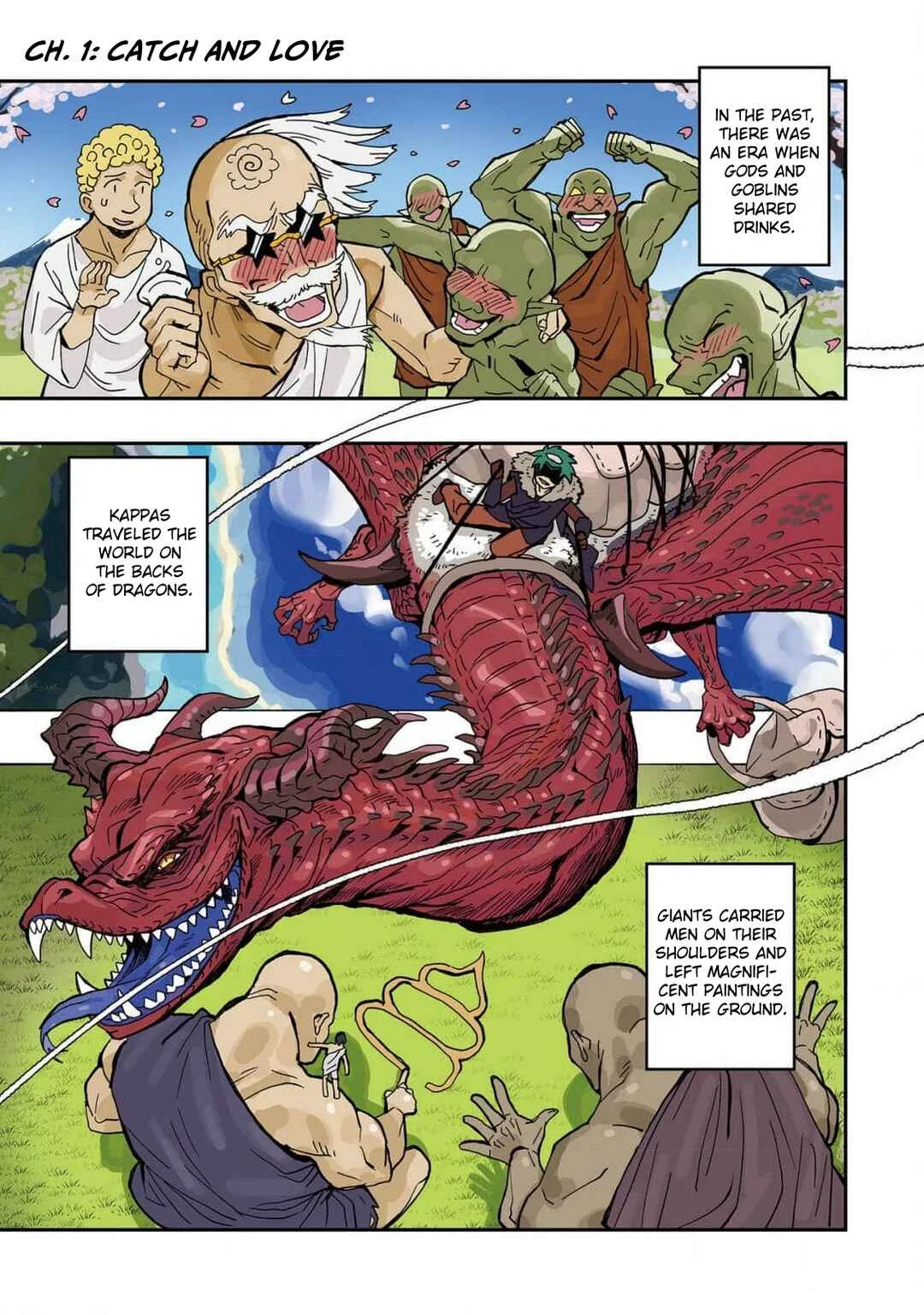 Mizudako-chan kara wa Nigerarenai! Chapter 1: Catch And Love - Page 1
