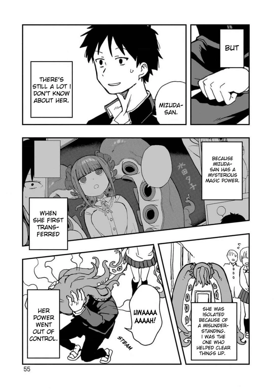 Mizudako-chan kara wa Nigerarenai! Chapter 1: Catch And Love - Page 8