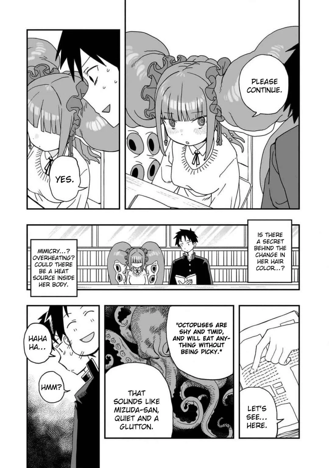 Mizudako-chan kara wa Nigerarenai! Chapter 2: Favorite Food - Page 7