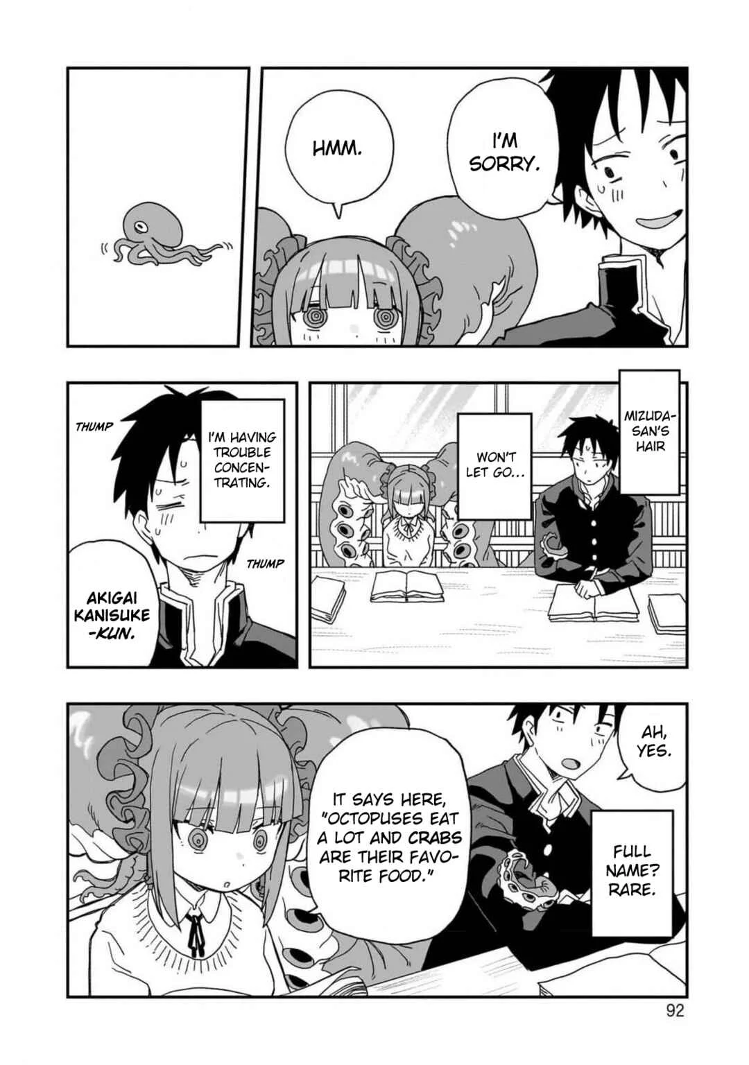 Mizudako-chan kara wa Nigerarenai! Chapter 2: Favorite Food - Page 12