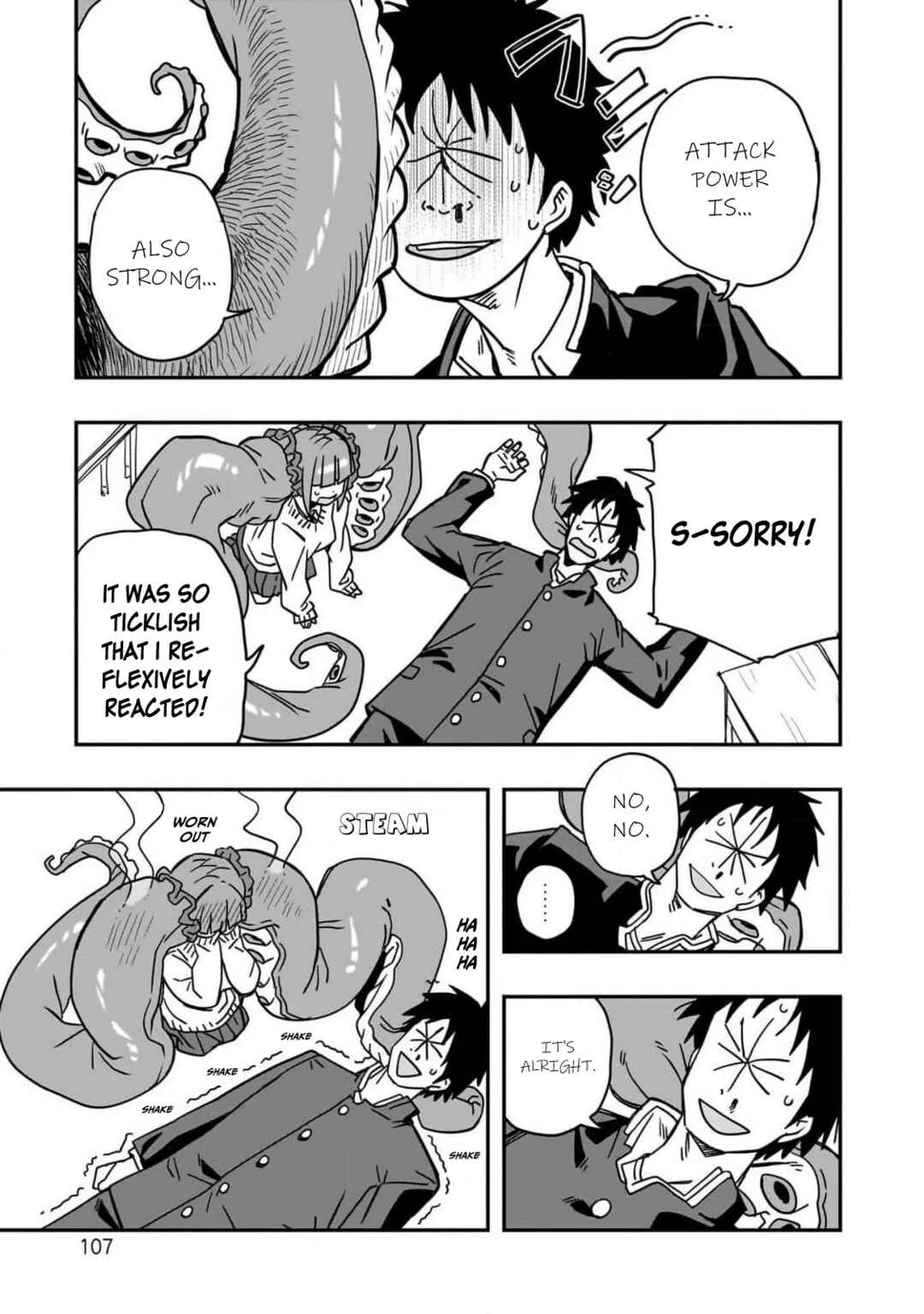 Mizudako-chan kara wa Nigerarenai! Chapter 3: Versatile Hair - Page 10