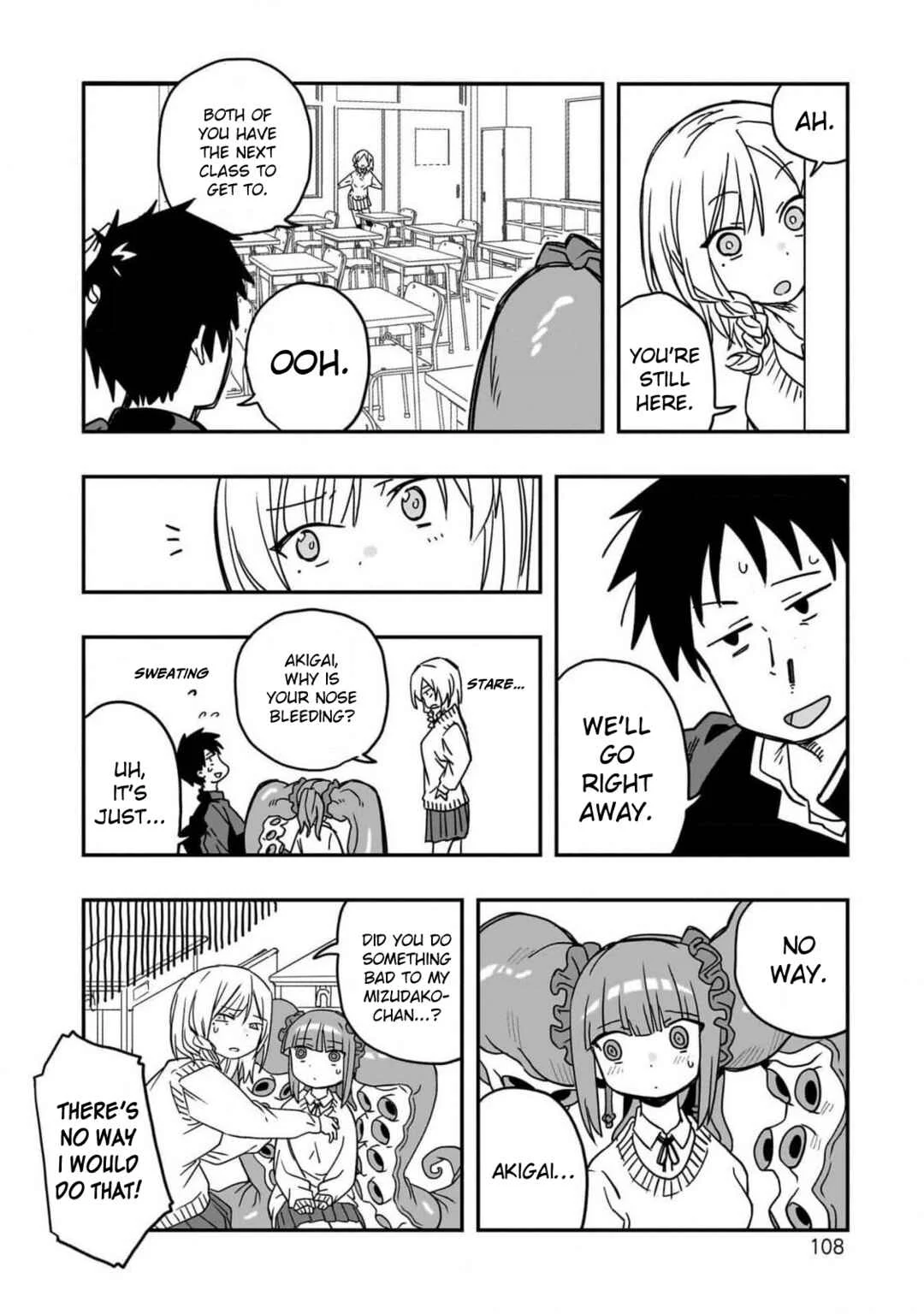 Mizudako-chan kara wa Nigerarenai! Chapter 3: Versatile Hair - Page 11
