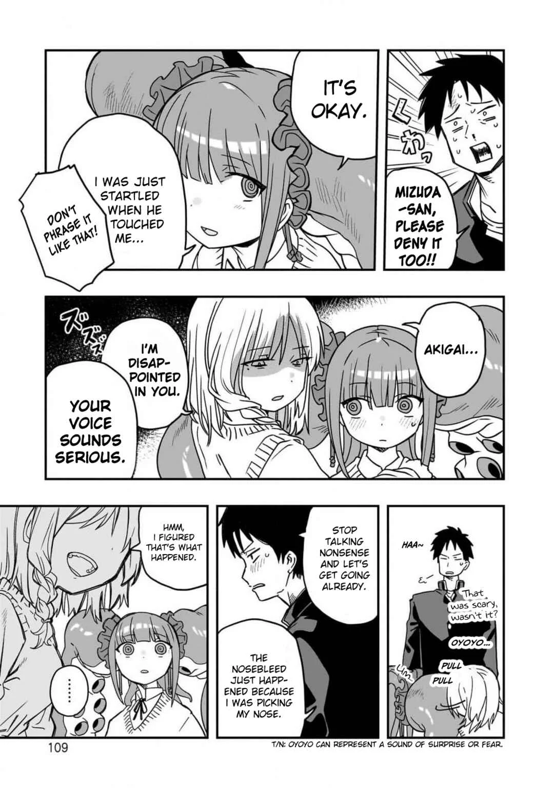 Mizudako-chan kara wa Nigerarenai! Chapter 3: Versatile Hair - Page 12