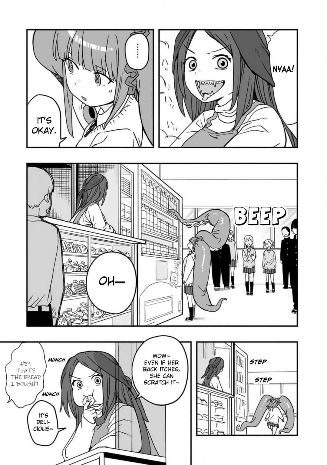 Mizudako-chan kara wa Nigerarenai! Chapter 4: Watch Team - Page 3