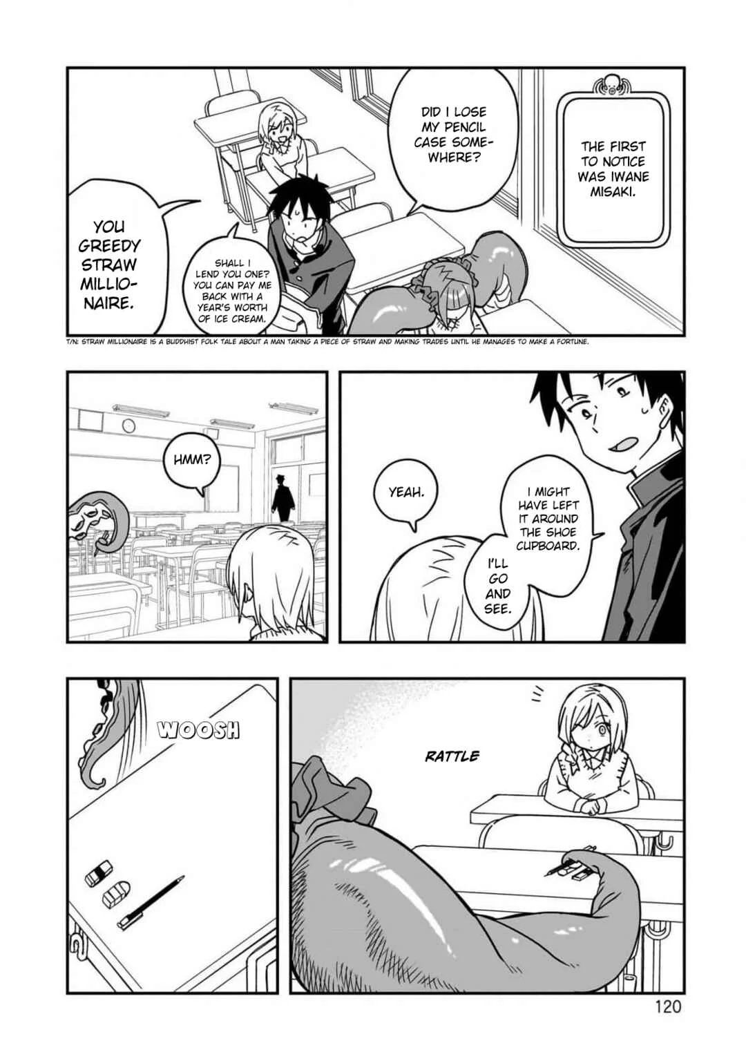 Mizudako-chan kara wa Nigerarenai! Chapter 4: Watch Team - Page 6