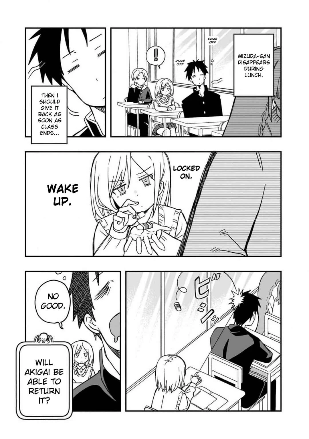 Mizudako-chan kara wa Nigerarenai! Chapter 4: Watch Team - Page 19