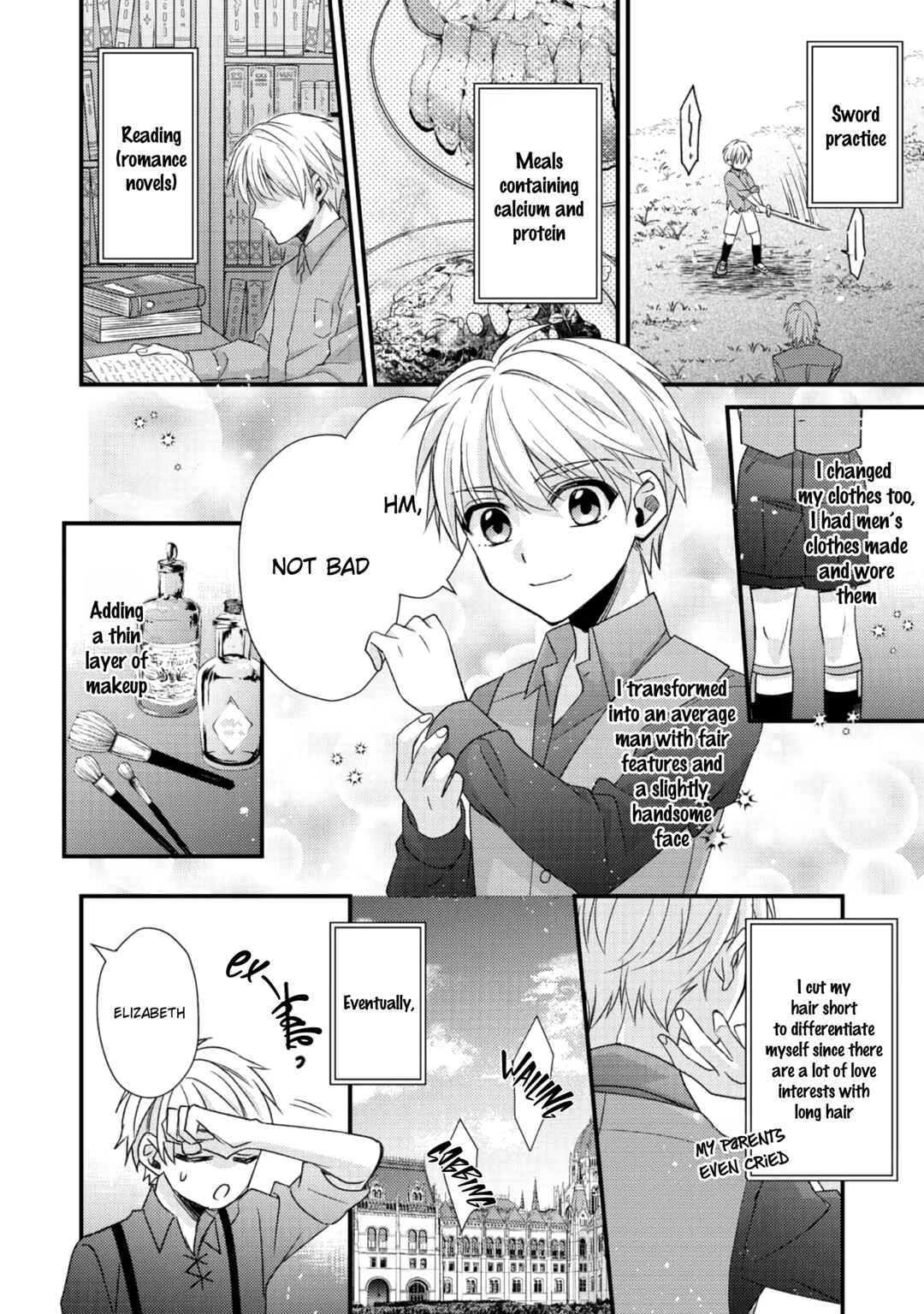 Mob Douzen no Akuyaku Reijou wa Dansou Shite Kouryaku Taishou no Za o Nerau Chapter 1 - Page 19