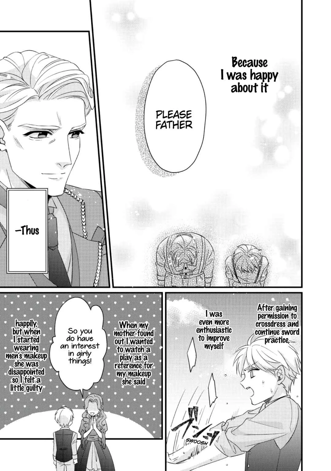 Mob Douzen no Akuyaku Reijou wa Dansou Shite Kouryaku Taishou no Za o Nerau Chapter 1 - Page 24