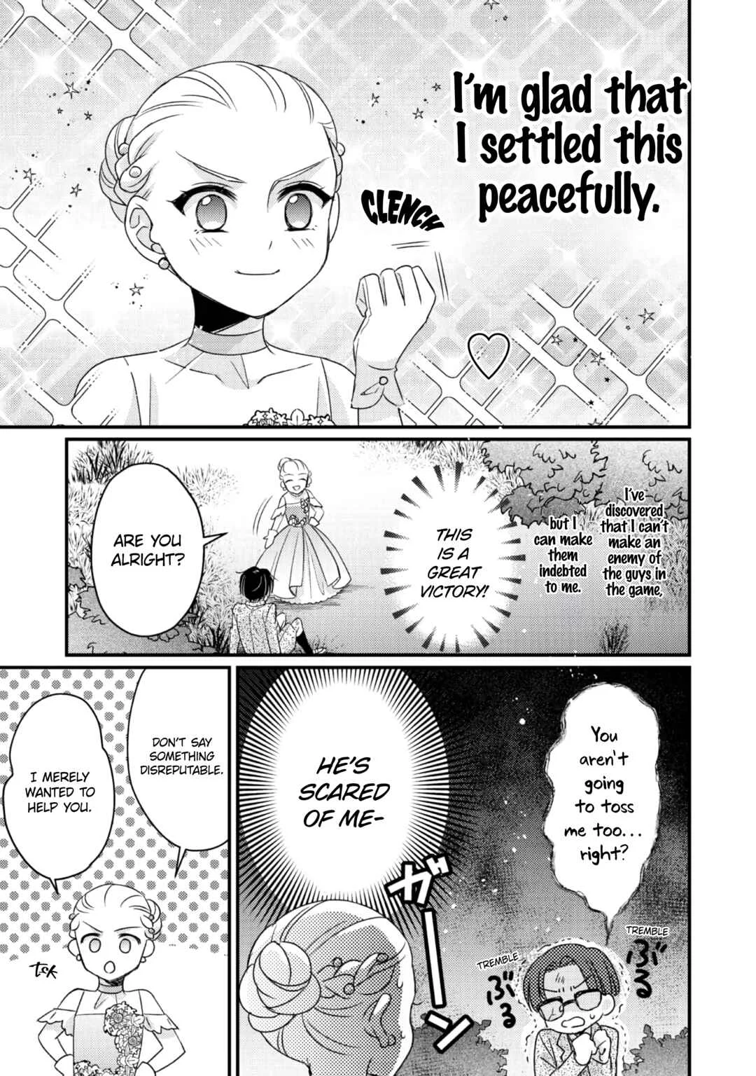 Mob Douzen no Akuyaku Reijou wa Dansou Shite Kouryaku Taishou no Za o Nerau Chapter 1 - Page 38