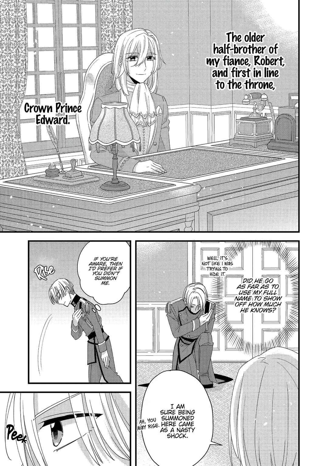 Mob Douzen no Akuyaku Reijou wa Dansou Shite Kouryaku Taishou no Za o Nerau Chapter 4 - Page 4