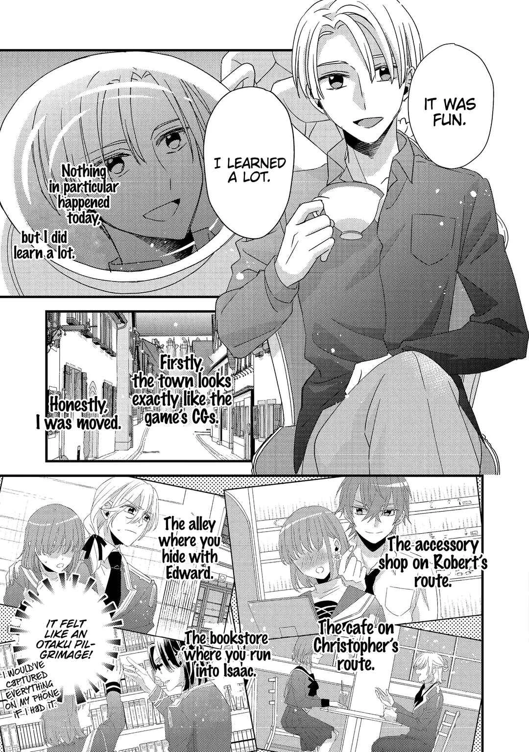 Mob Douzen no Akuyaku Reijou wa Dansou Shite Kouryaku Taishou no Za o Nerau Chapter 4 - Page 8