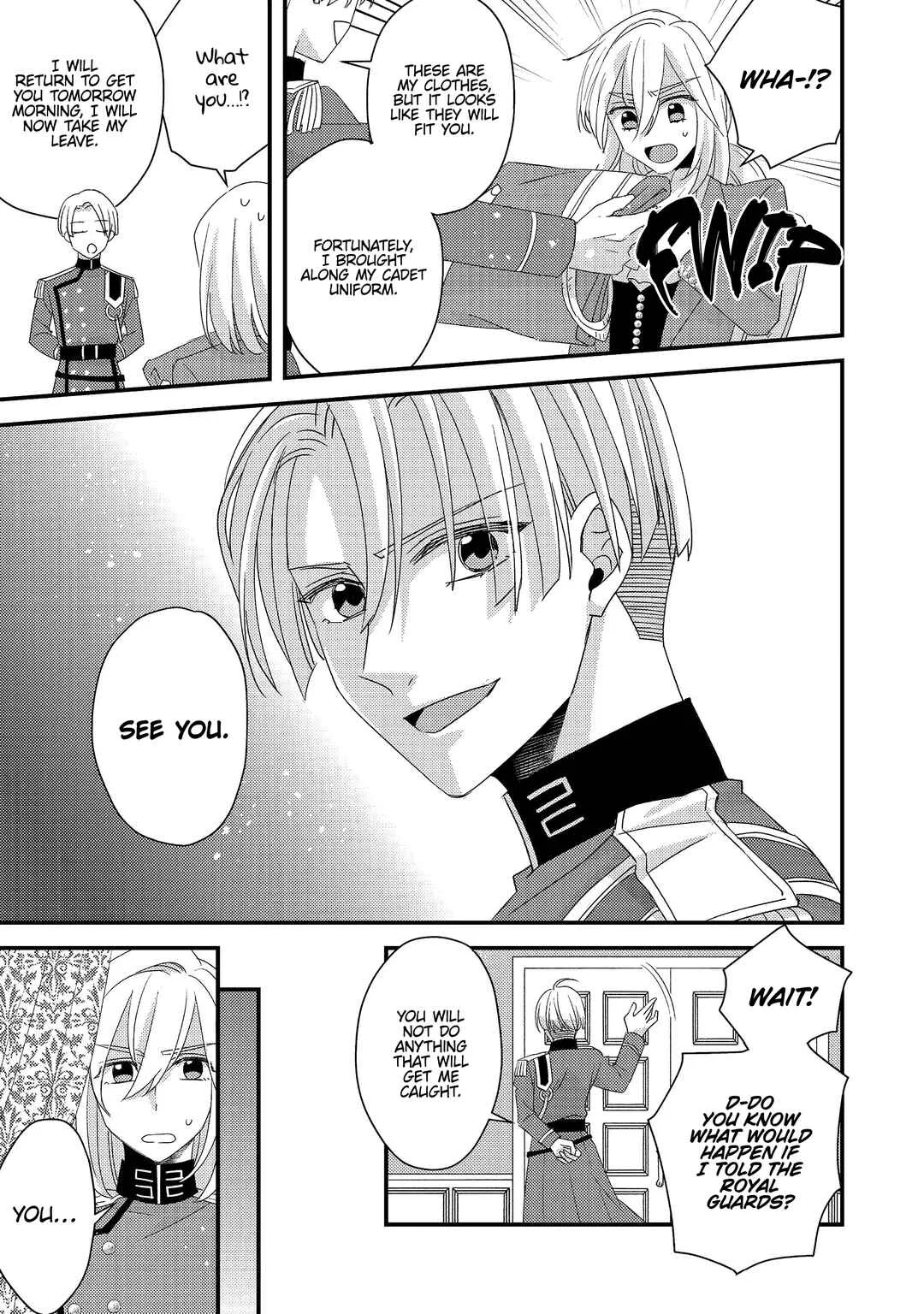 Mob Douzen no Akuyaku Reijou wa Dansou Shite Kouryaku Taishou no Za o Nerau Chapter 4 - Page 24