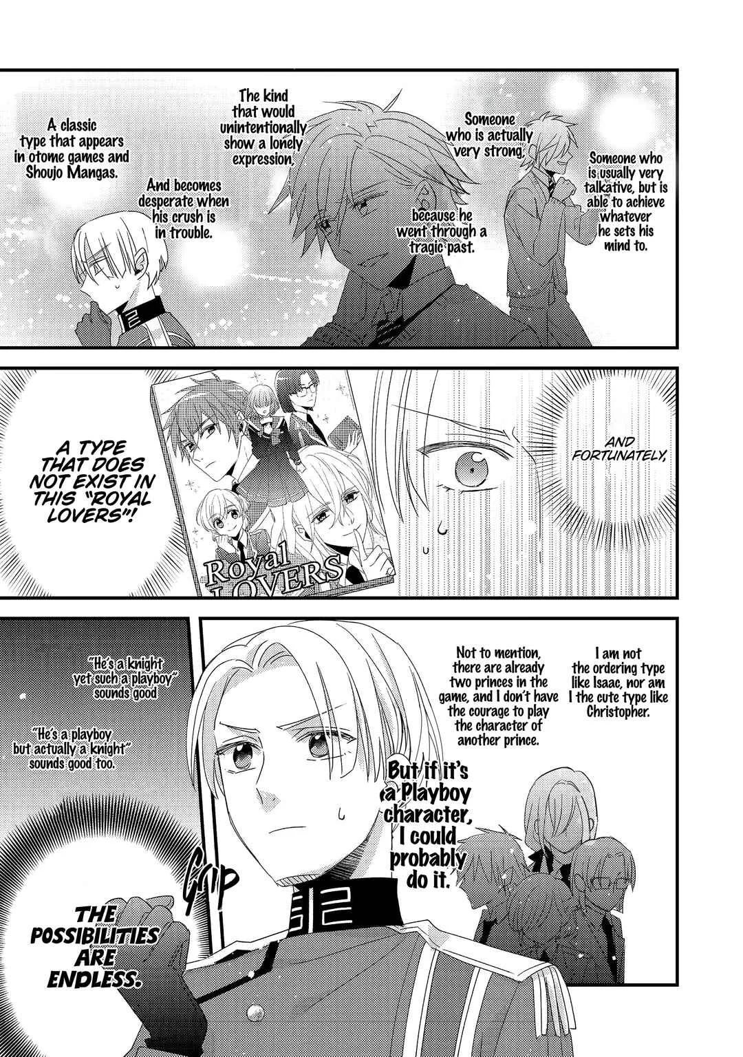 Mob Douzen no Akuyaku Reijou wa Dansou Shite Kouryaku Taishou no Za o Nerau Chapter 4 - Page 32