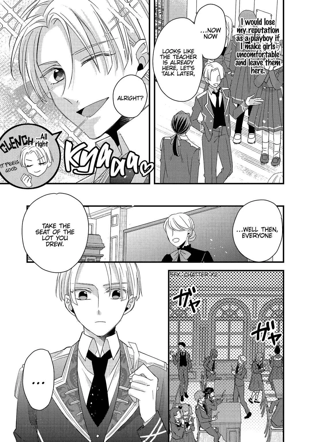 Mob Douzen no Akuyaku Reijou wa Dansou Shite Kouryaku Taishou no Za o Nerau Chapter 5 - Page 10