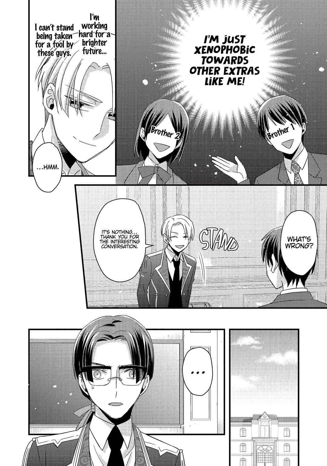 Mob Douzen no Akuyaku Reijou wa Dansou Shite Kouryaku Taishou no Za o Nerau Chapter 5 - Page 43