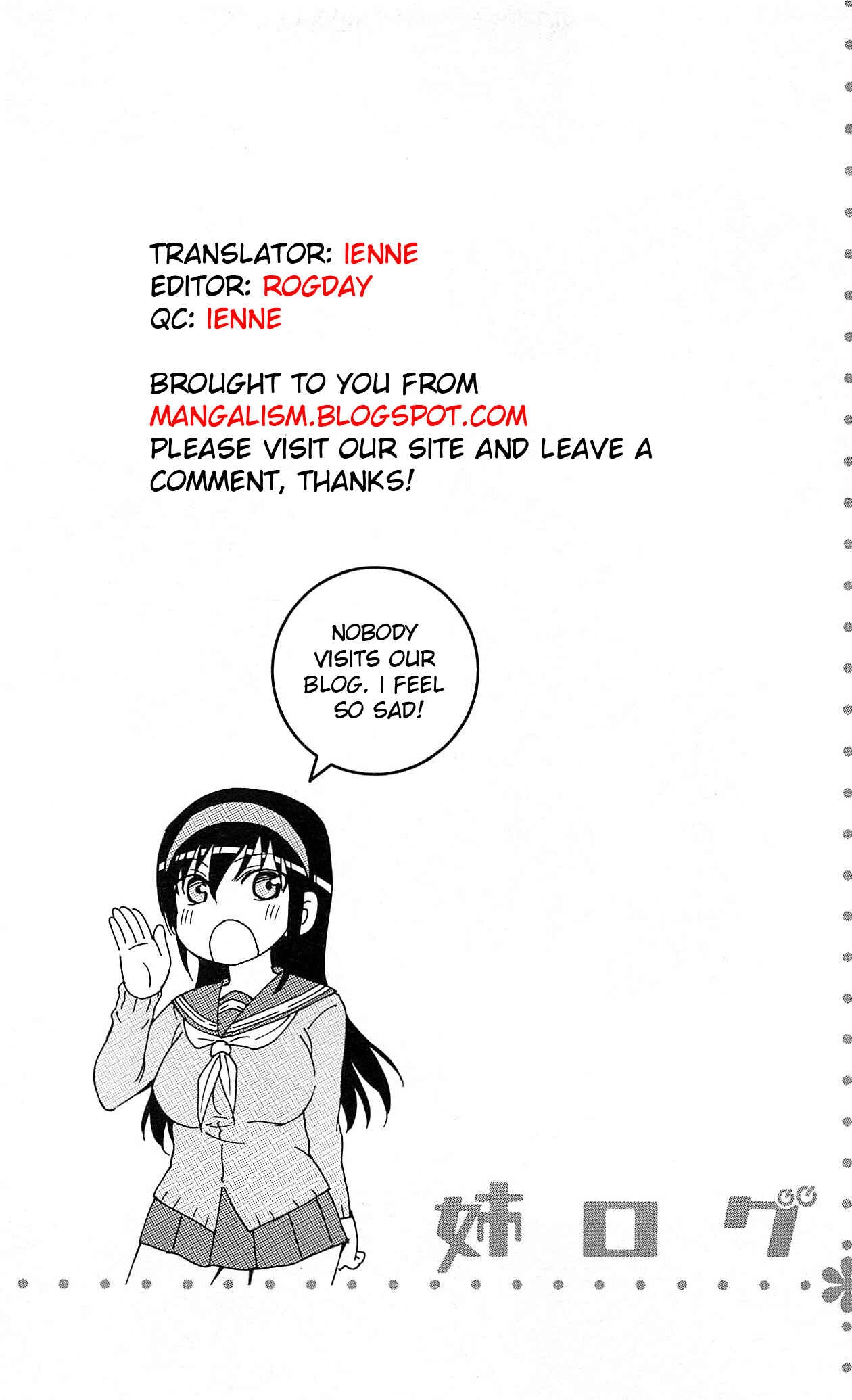 Mogusa-san Chapter 2: O-bentou and Mogusa-san - Page 1