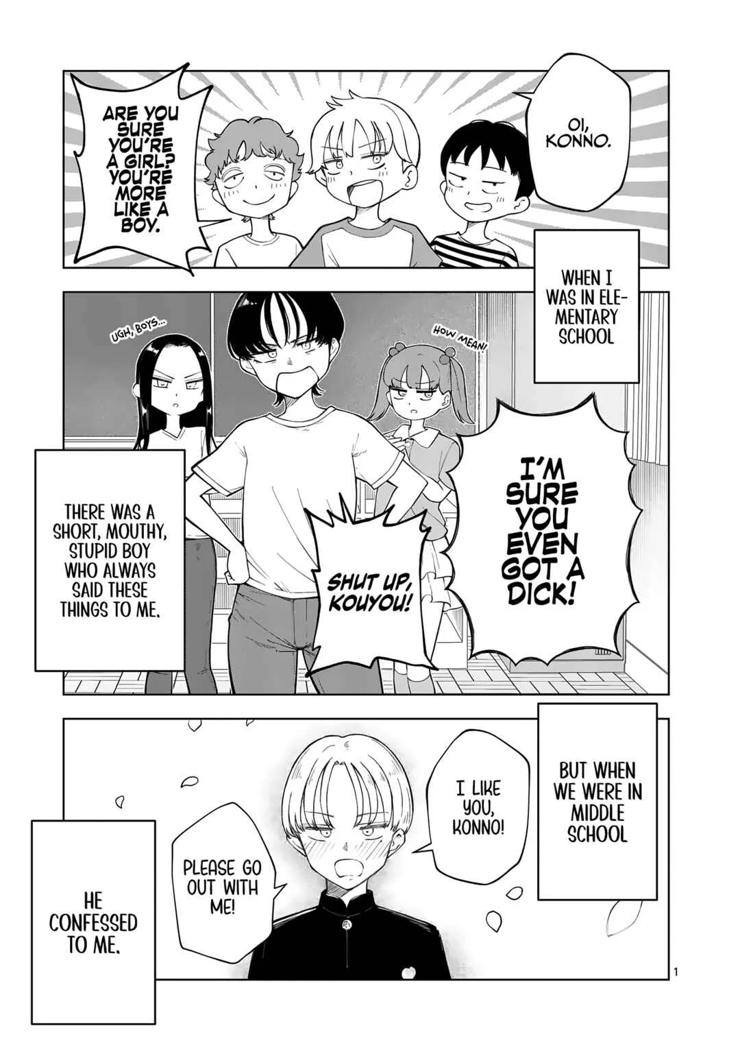 Momiji to Kouyou Chapter 1: Dickgirl and Prince - Page 1