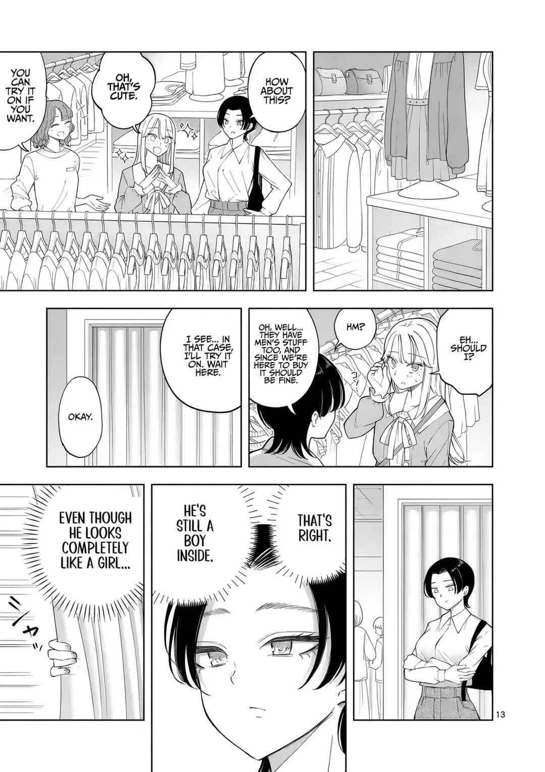 Momiji to Kouyou Chapter 3: Makeup and Clothes - Page 13