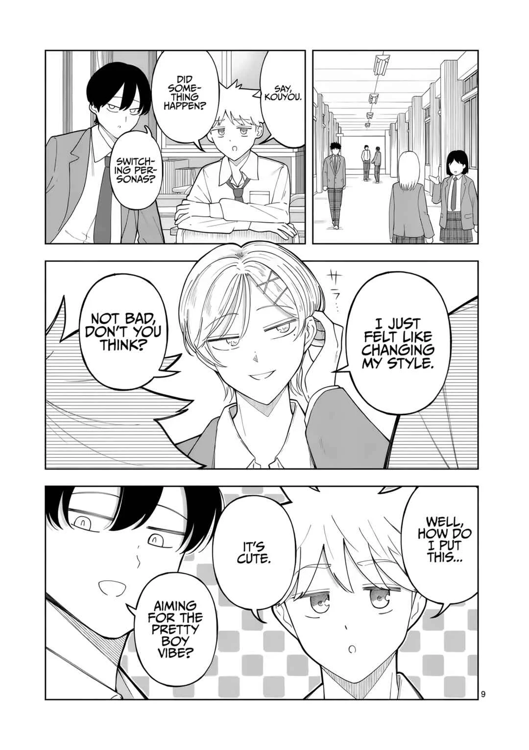 Momiji to Kouyou Chapter 5: Underwear and Pretty Boy - Page 9