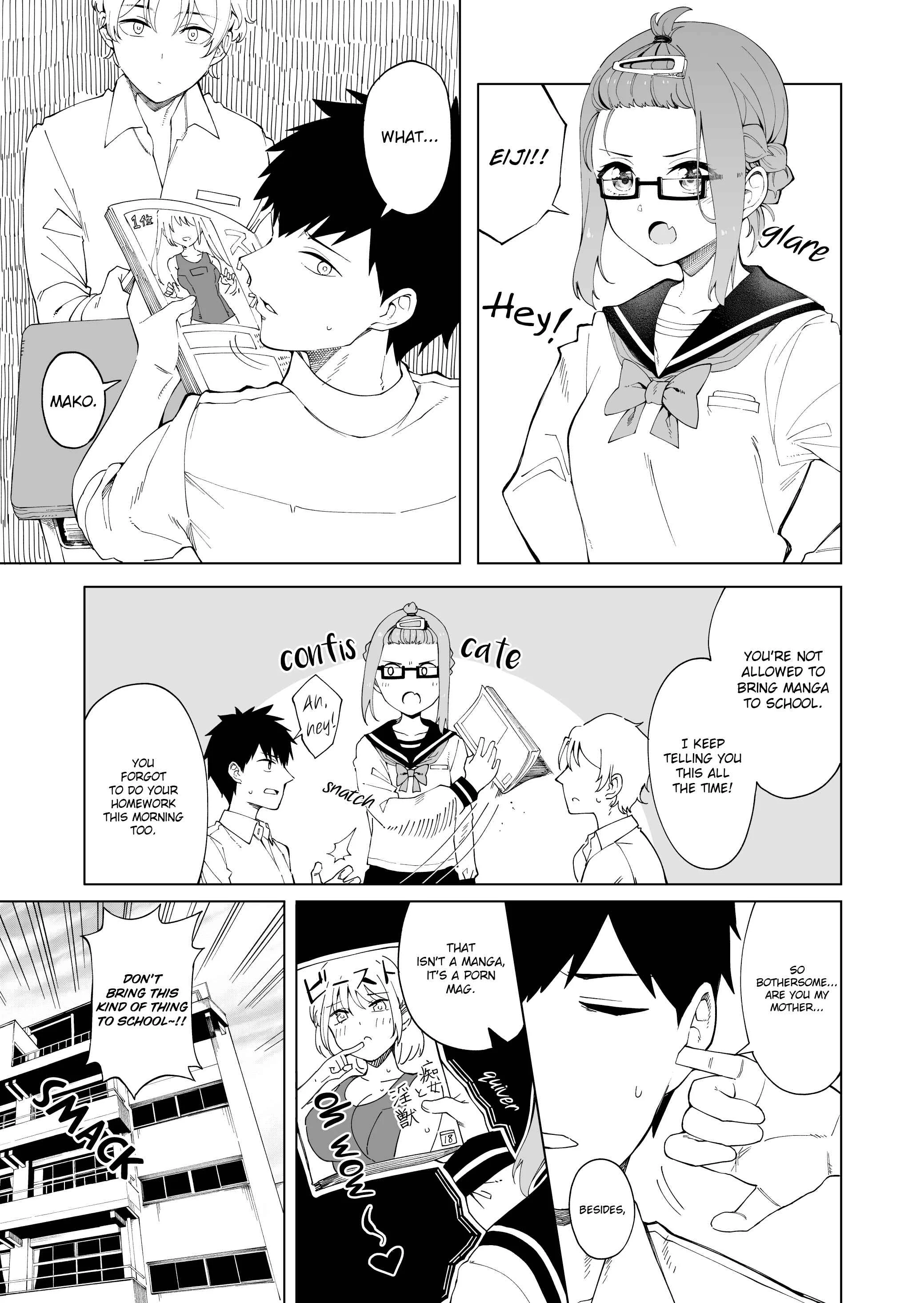 Mondaiji ni Katenai Onna no Ko no Hanashi Chapter 1: The Story of a Girl Who Can't Deal with a Problem Child - Page 1