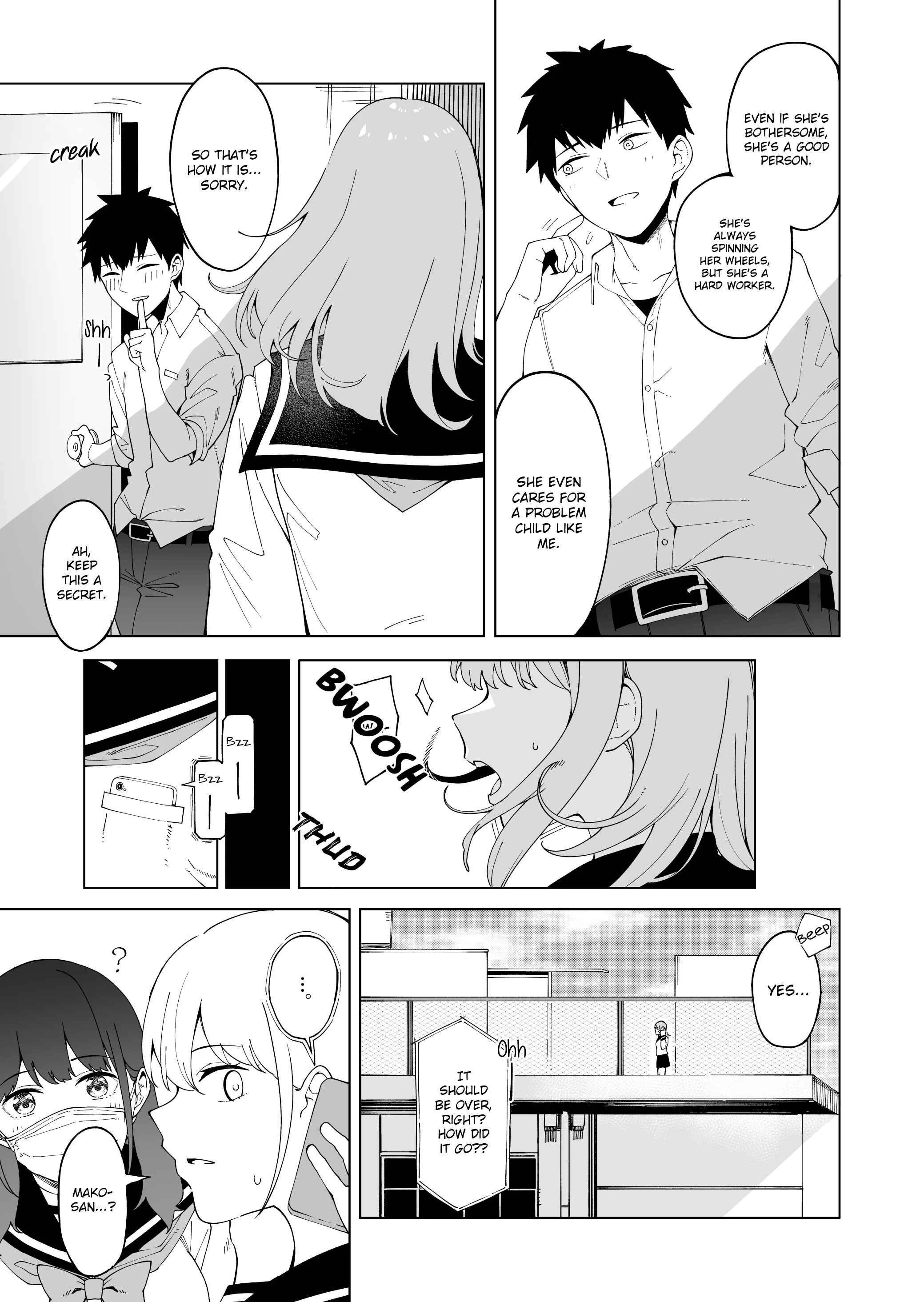 Mondaiji ni Katenai Onna no Ko no Hanashi Chapter 1: The Story of a Girl Who Can't Deal with a Problem Child - Page 7