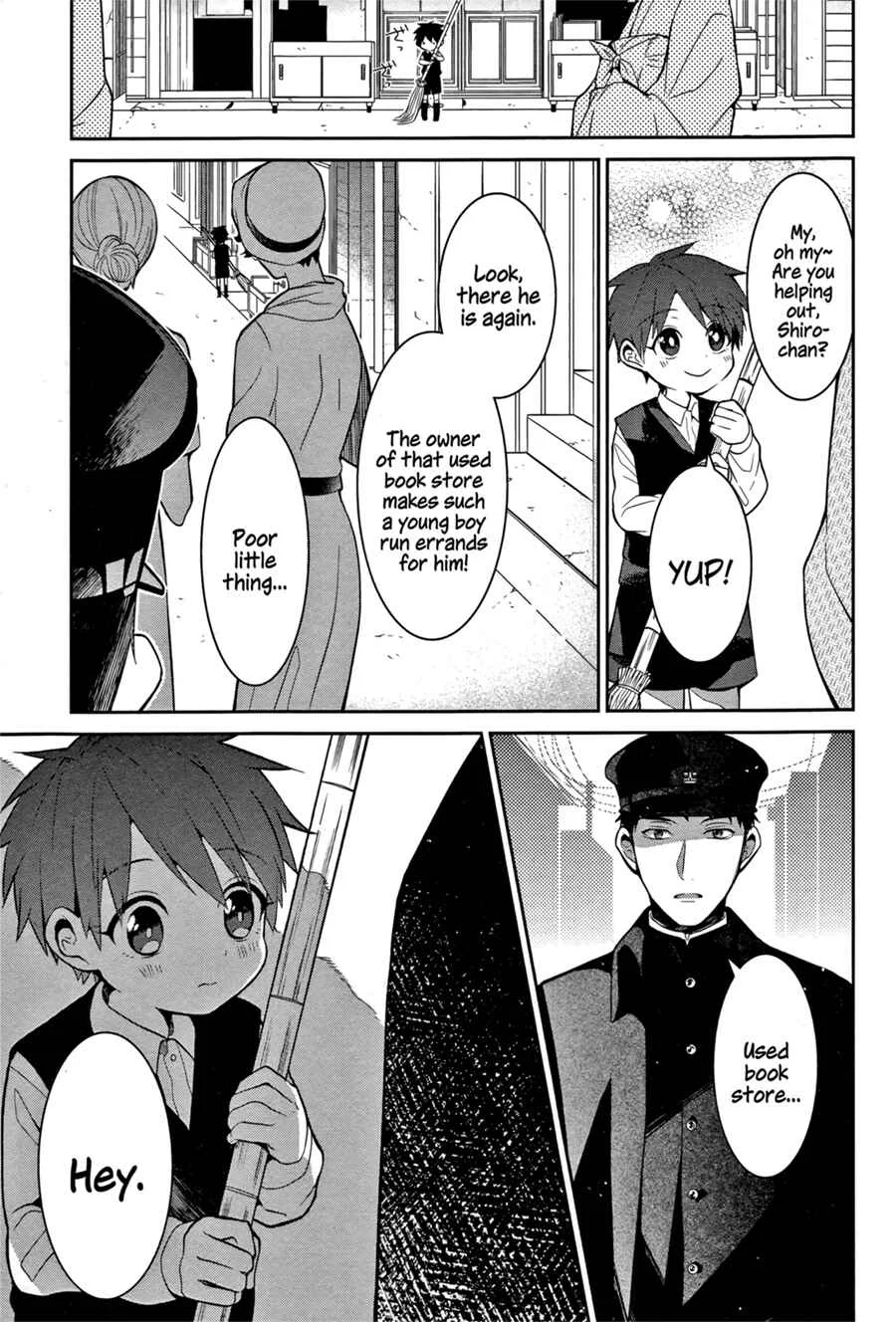 Mononobe Koshoten Kaikitan Chapter 2: Stowed Away - Page 7