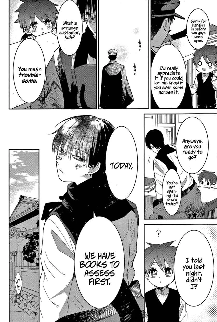 Mononobe Koshoten Kaikitan Chapter 2: Stowed Away - Page 10