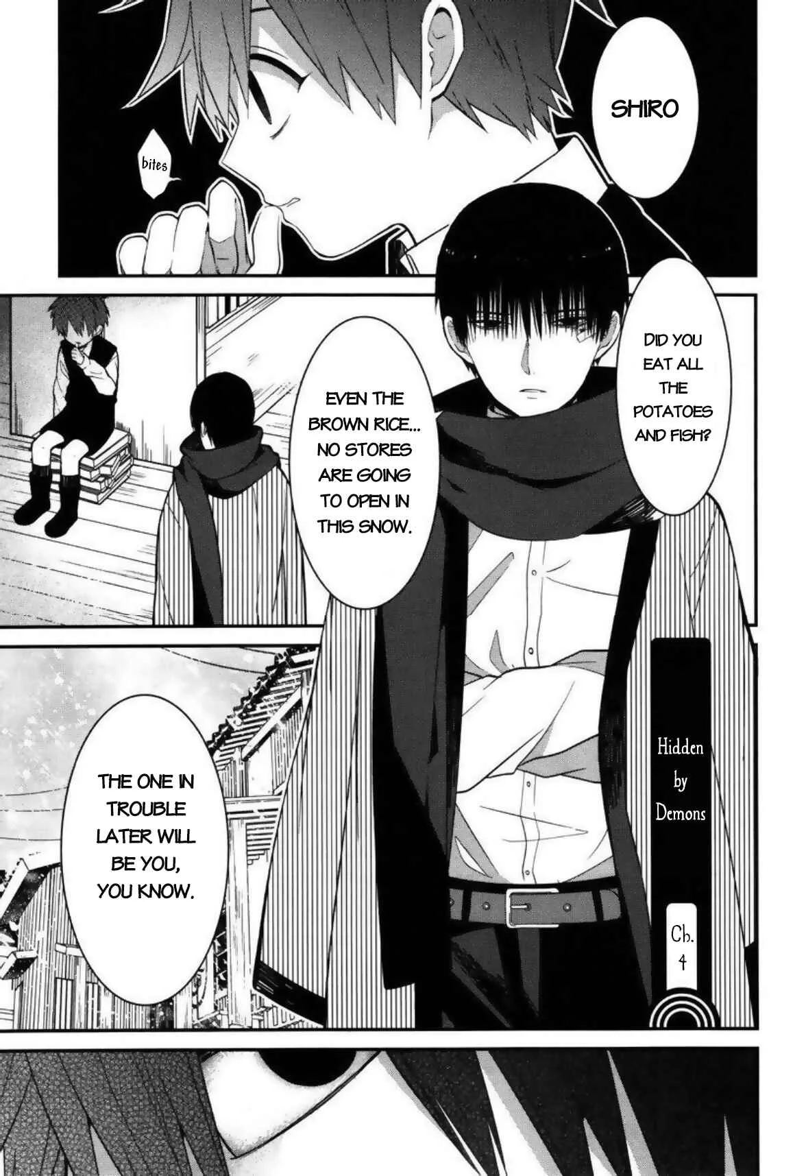 Mononobe Koshoten Kaikitan Chapter 4: Hidden by Demons - Page 3