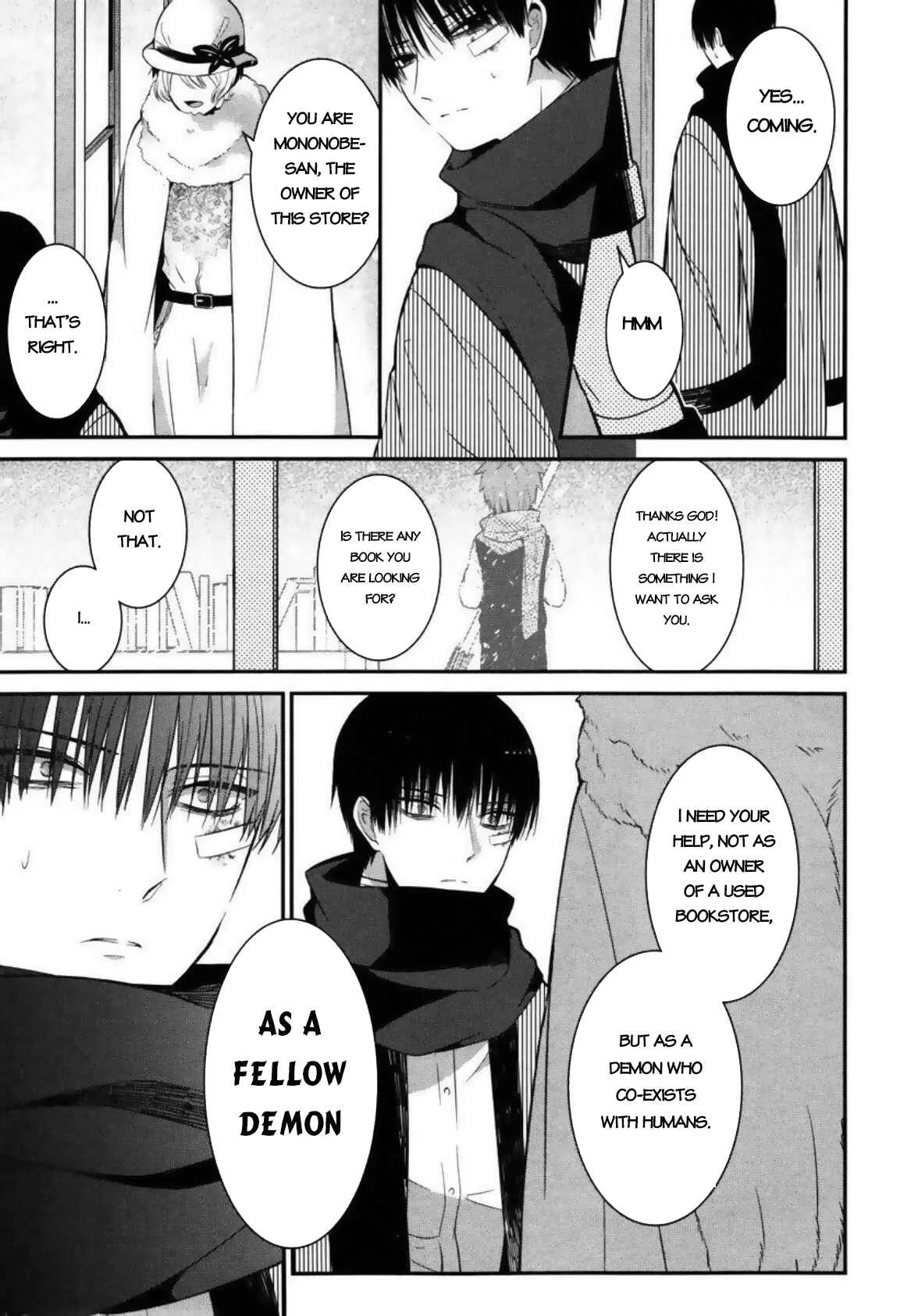 Mononobe Koshoten Kaikitan Chapter 4: Hidden by Demons - Page 5