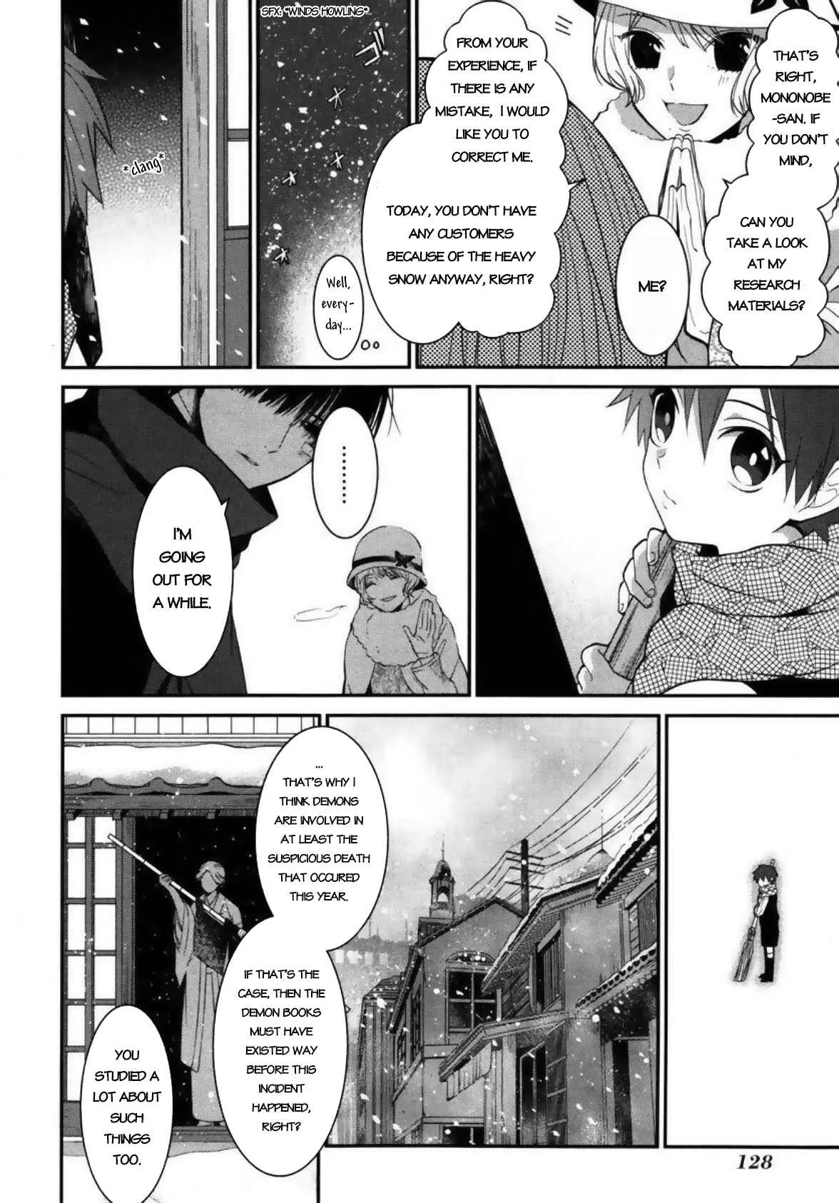 Mononobe Koshoten Kaikitan Chapter 4: Hidden by Demons - Page 8