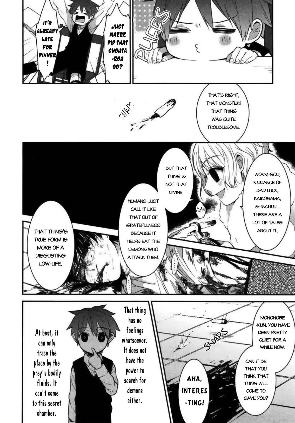 Mononobe Koshoten Kaikitan Chapter 4: Hidden by Demons - Page 16