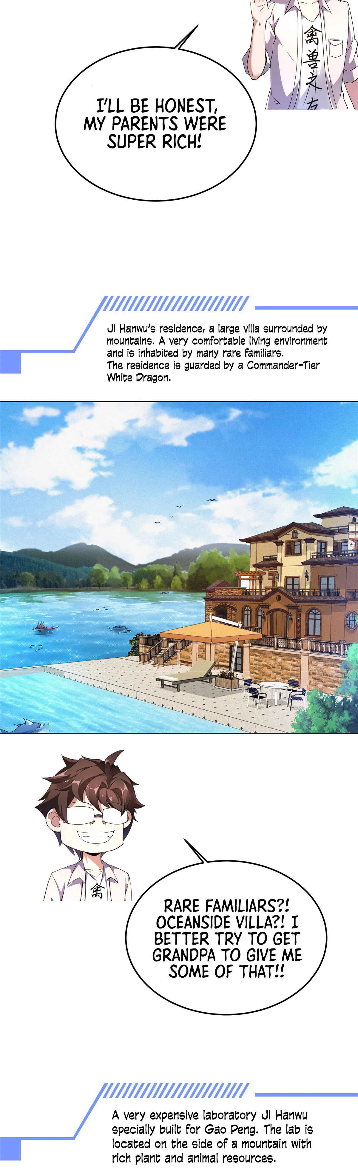 Monster Pet Evolution Chapter 0.2: Settings Preview - Page 3