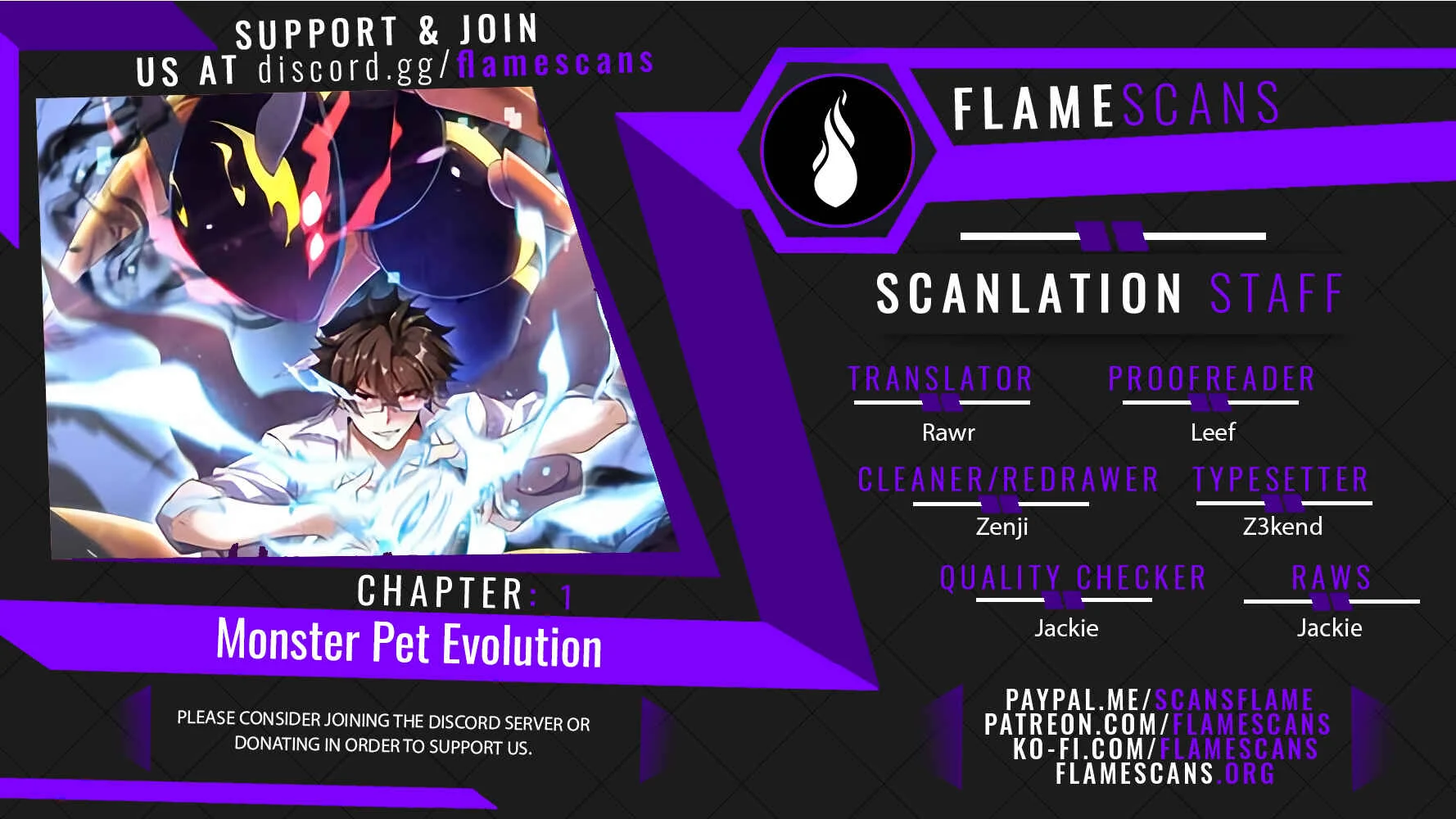 Monster Pet Evolution Chapter 1 - Page 1