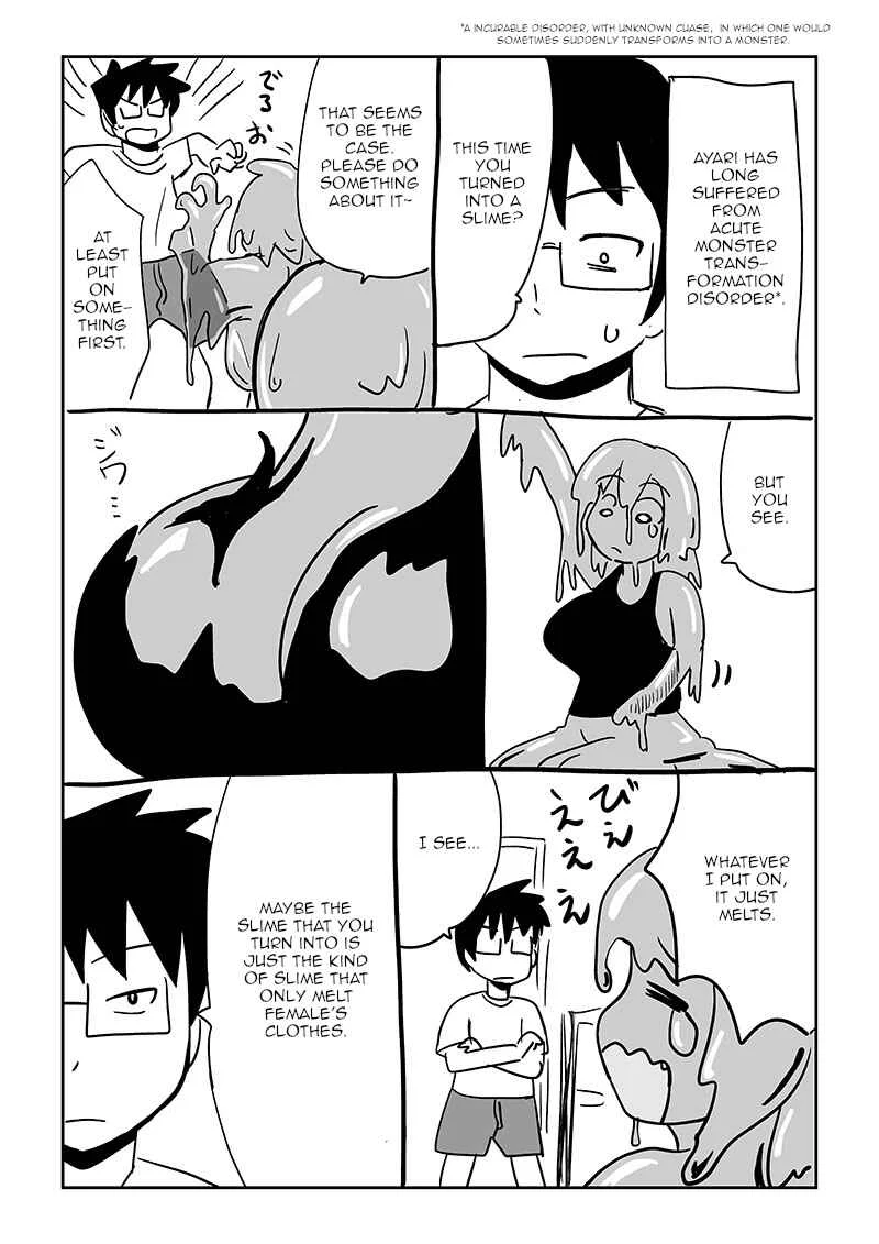 Monsutā ni hentai suru osananajimi Chapter 1 - Page 2