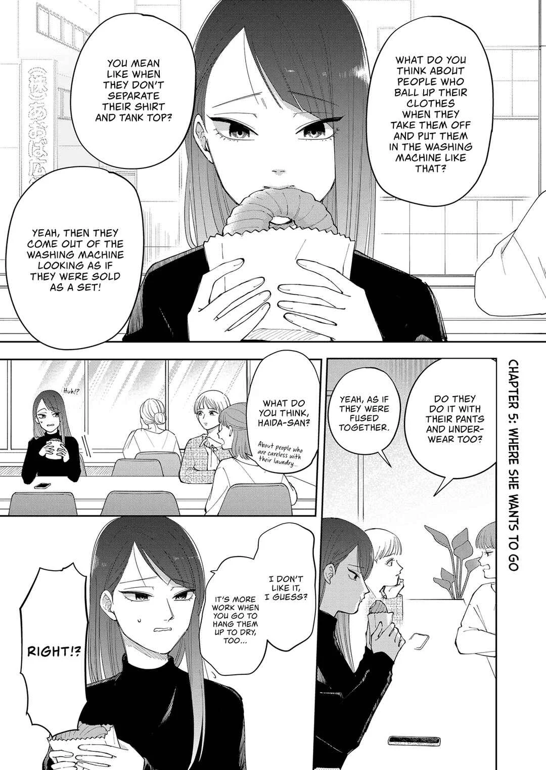 Moriagaranai Date Chapter 5: Where she wants to go - Page 1