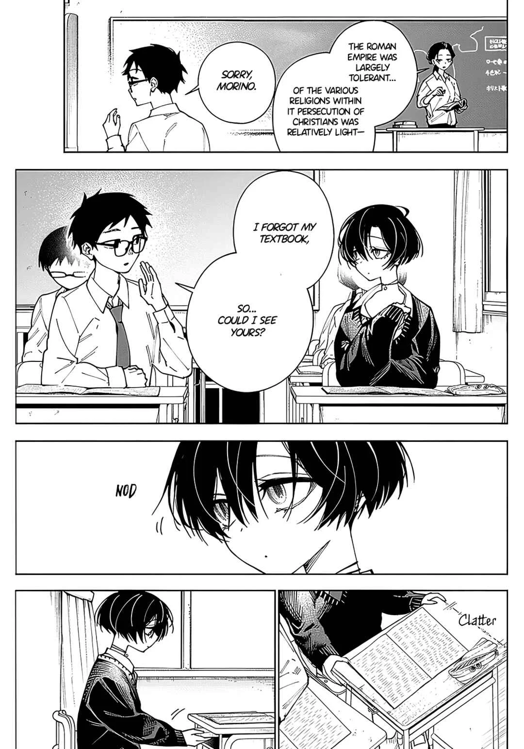 Morino-san Darugaramu Chapter 1: Languid Palm Reading - Page 4