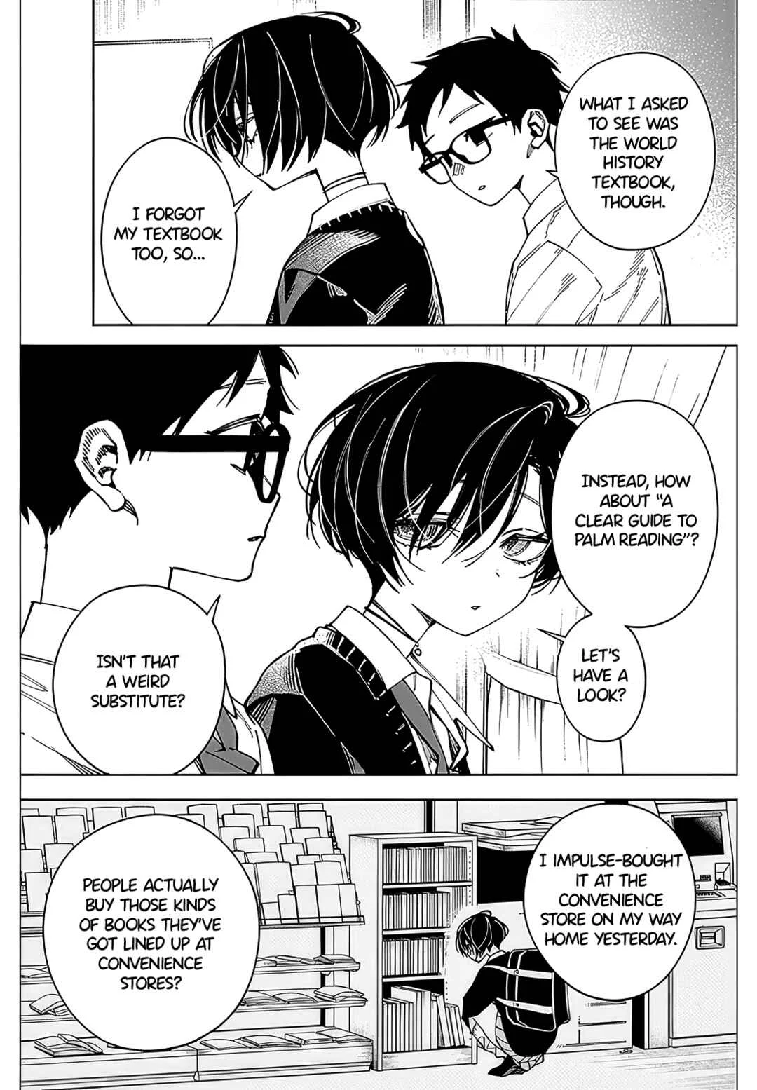 Morino-san Darugaramu Chapter 1: Languid Palm Reading - Page 6