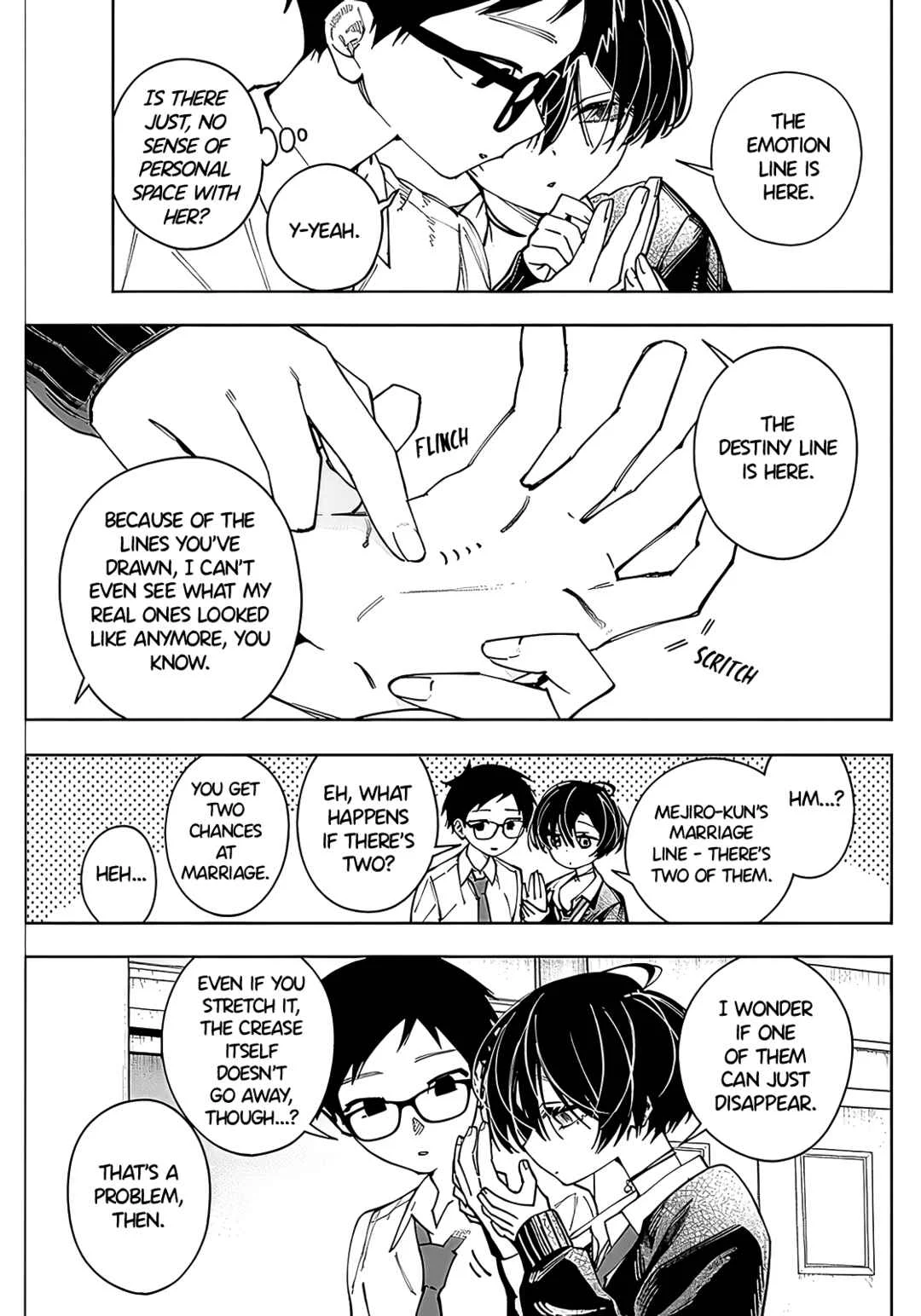 Morino-san Darugaramu Chapter 1: Languid Palm Reading - Page 14