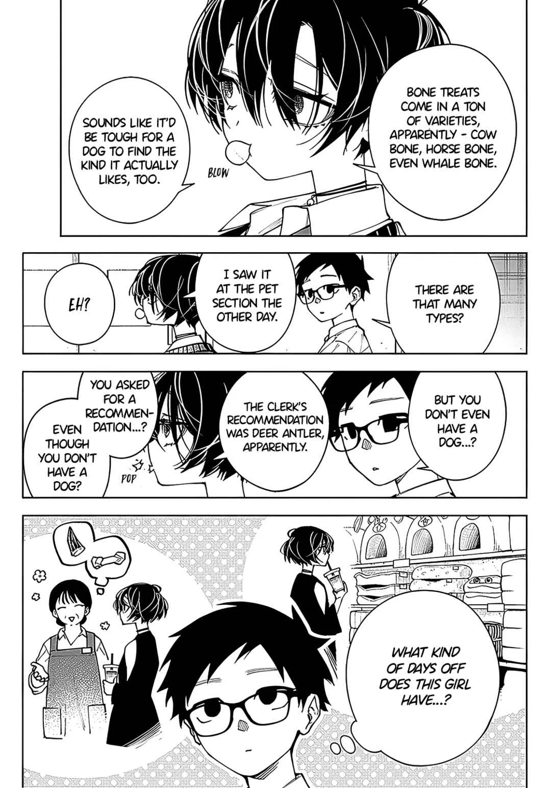 Morino-san Darugaramu Chapter 3: Languid Nibble - Page 5