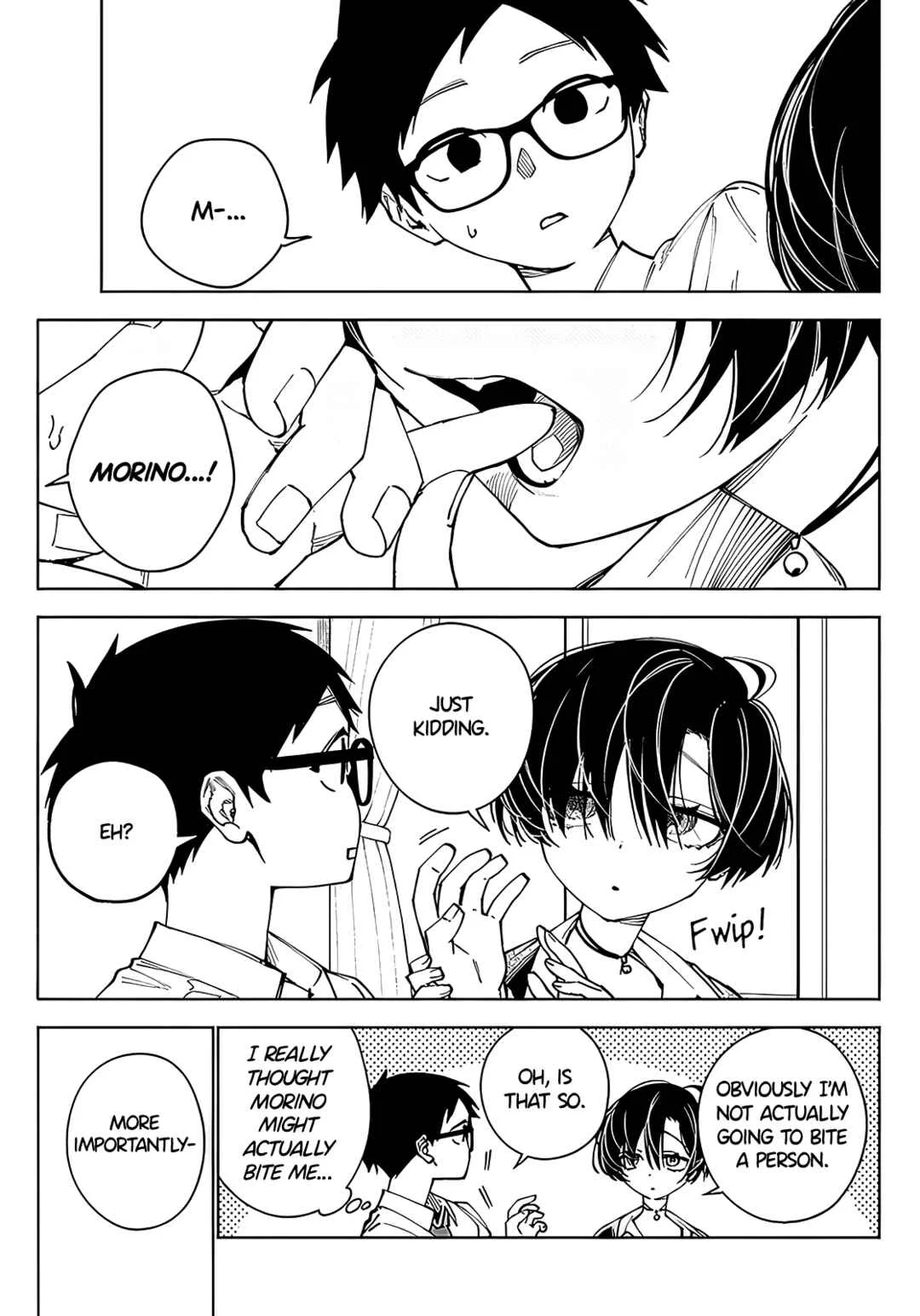 Morino-san Darugaramu Chapter 3: Languid Nibble - Page 9
